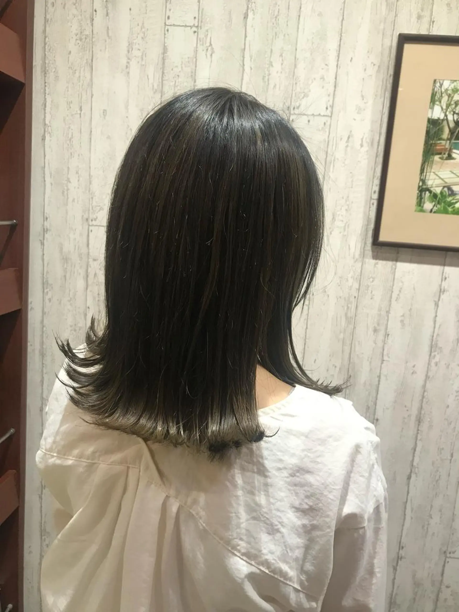 ミディアム カラー 🦋店長🦋 ほんさわ みずきのヘアスタイル