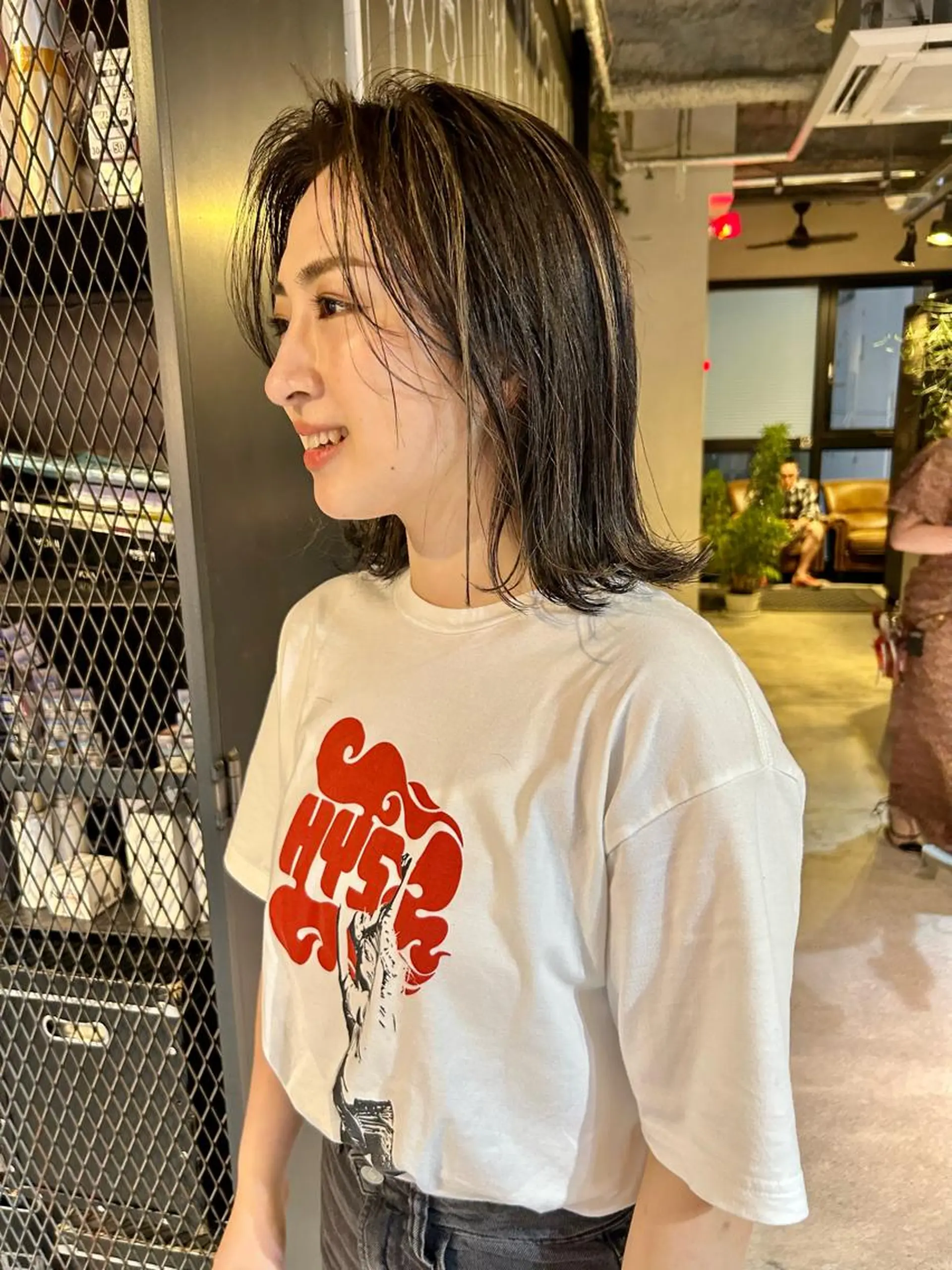 ミディアム カラー メンズヘア/レイヤー /ボブ山内春輝のヘアスタイル