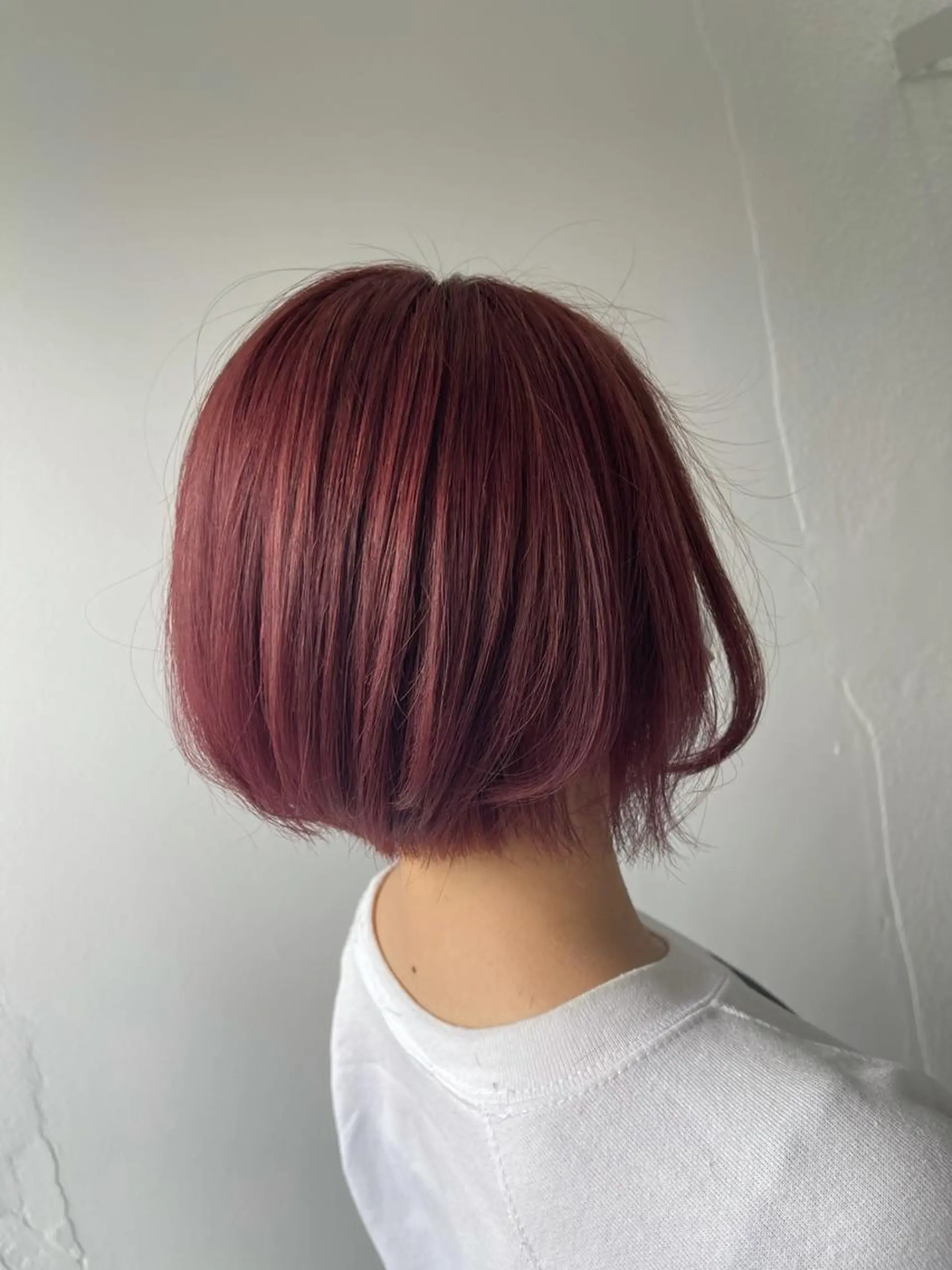 ショート カラー &chaLme   心斎橋所属・emi/髪質改善/ 韓国風/艶カラーのヘアスタイル