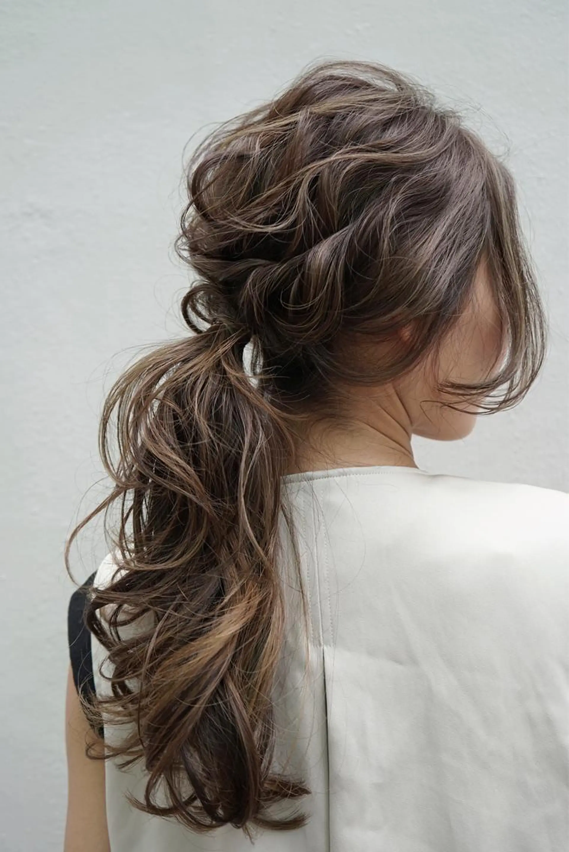 ロング カラー ヘアアレンジ ハイライトカラー ハイライト 花井 啓好のヘアスタイル