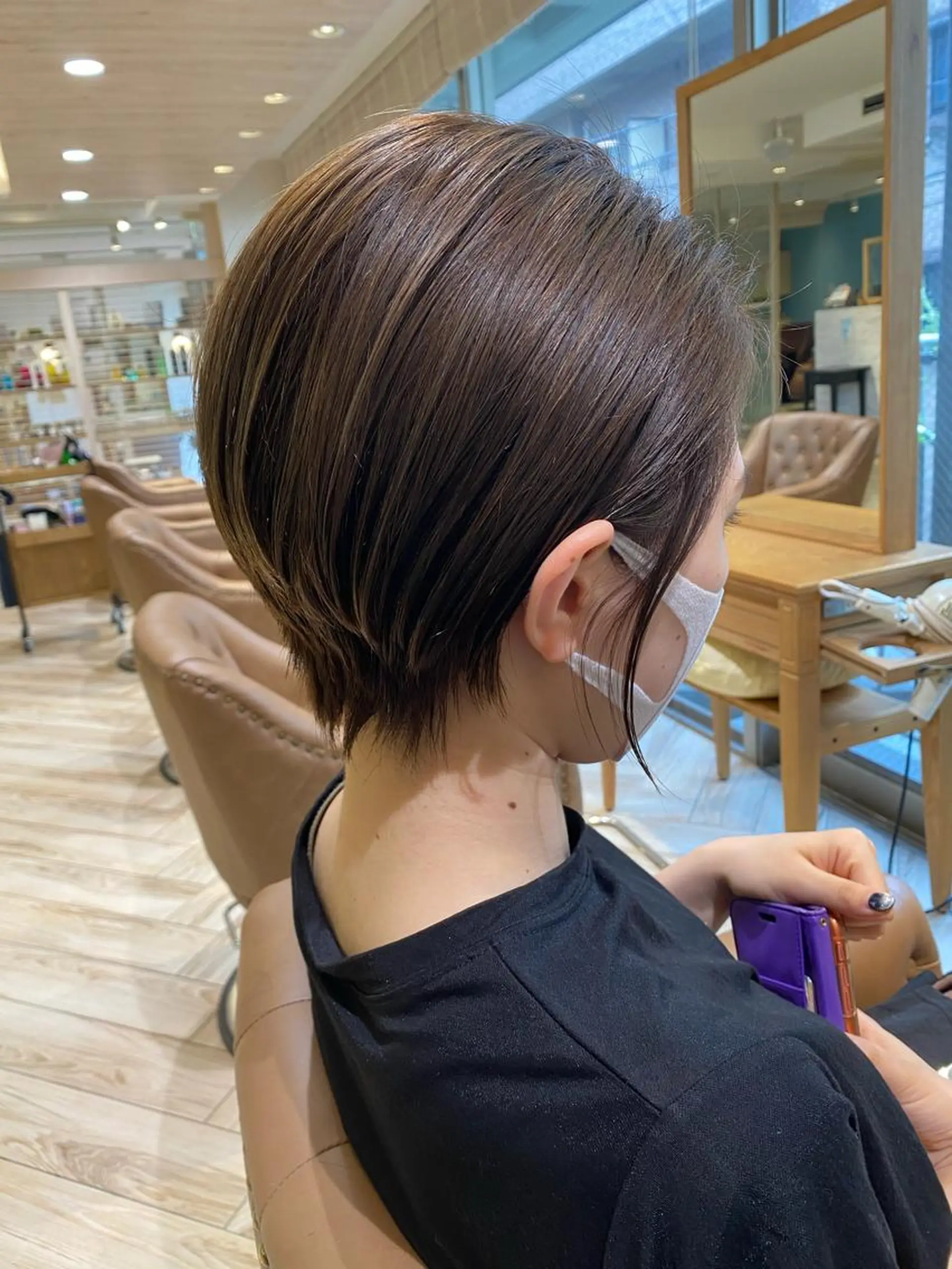 ショート BiBi 藤野あゆみのヘアスタイル