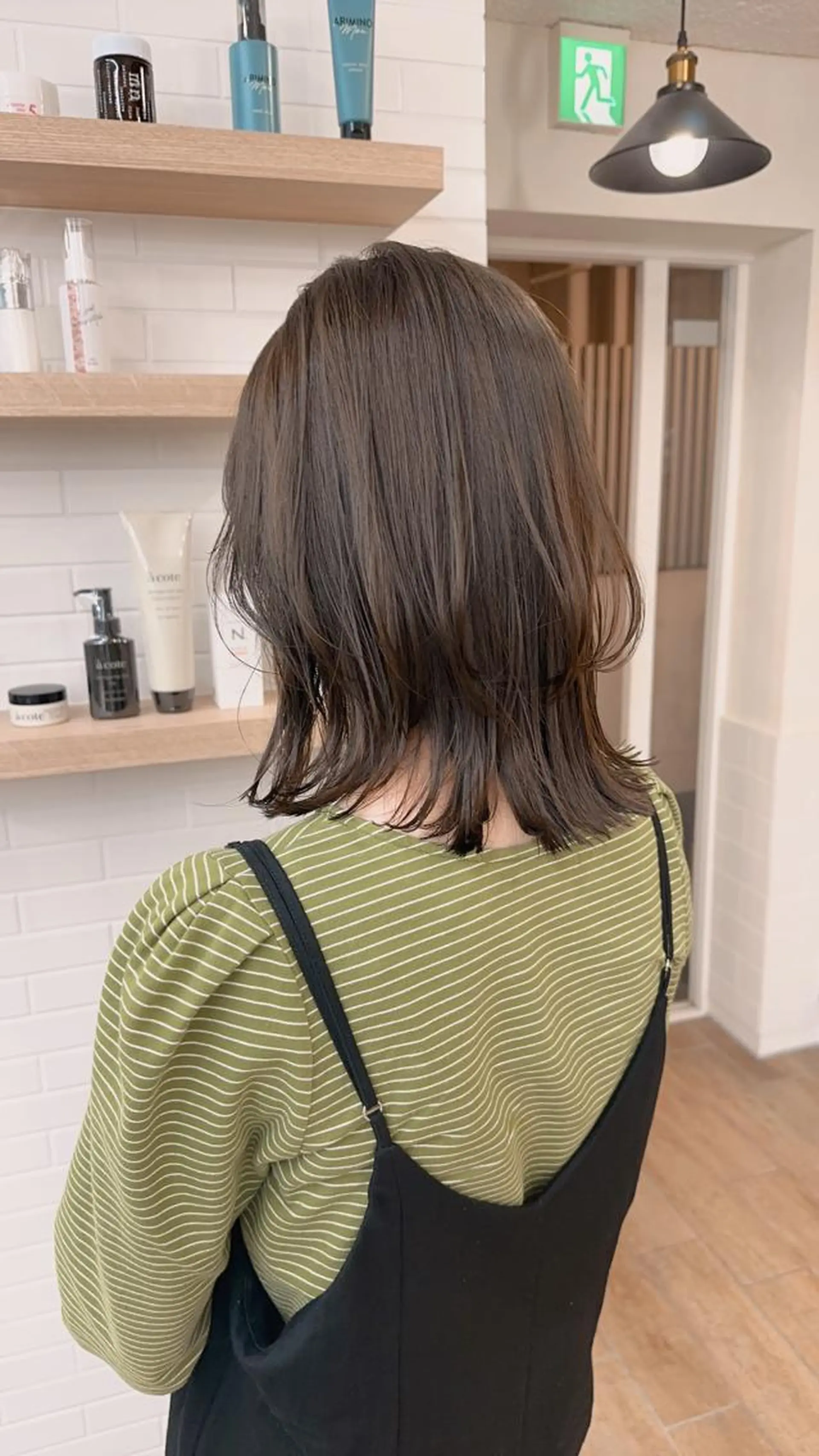 セミロング カラー パーマ ヘアアレンジ メンズ キッズ ネイル マツエク・マツパ アイブロウ レイヤーカット 🌿透け感カラーのヘアスタイル