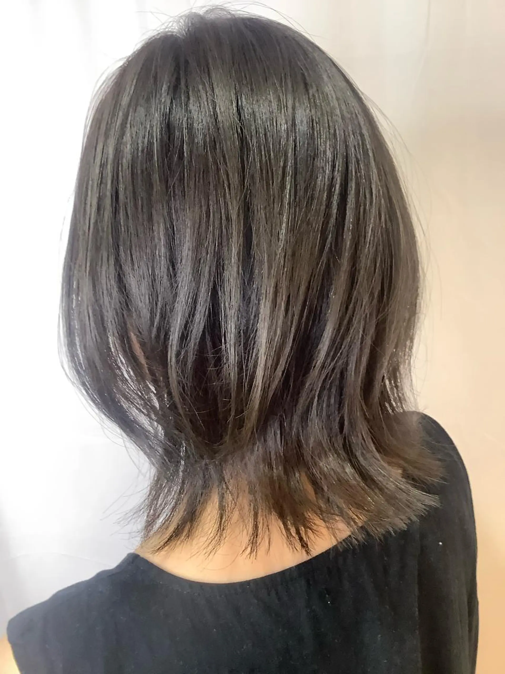 カラー グレージュ オリーブグレージュ オリーブグレー 学生 稲田 全将のヘアスタイル