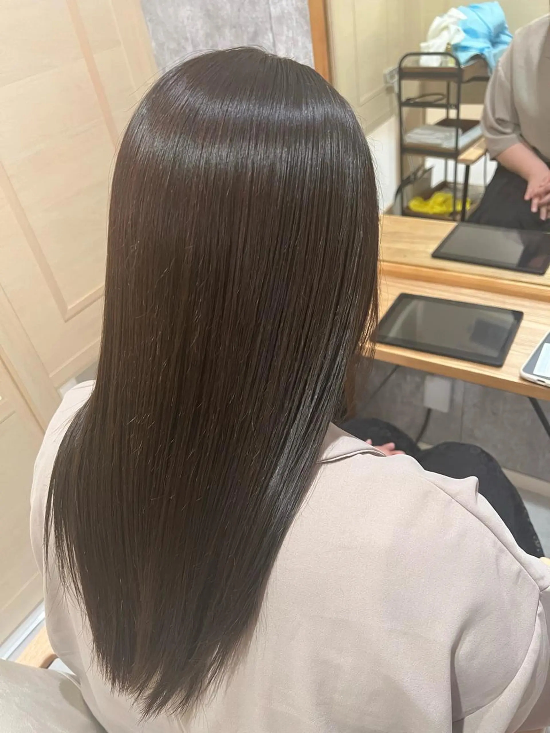 ロング カラー パーマ 🌈髪質改善・美髪矯 正・平野瀬乃🌈のヘアスタイル