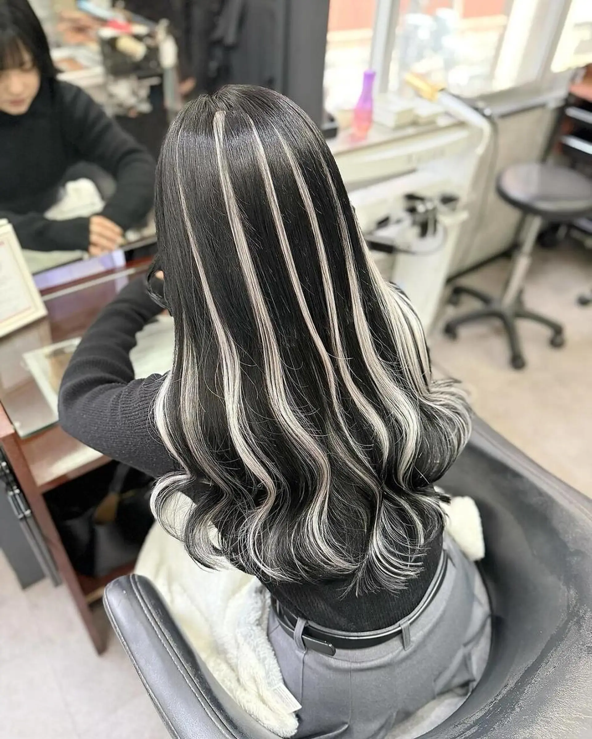 ロング 💎馴染むエクステ× 縮毛矯正TOMO💎のヘアスタイル