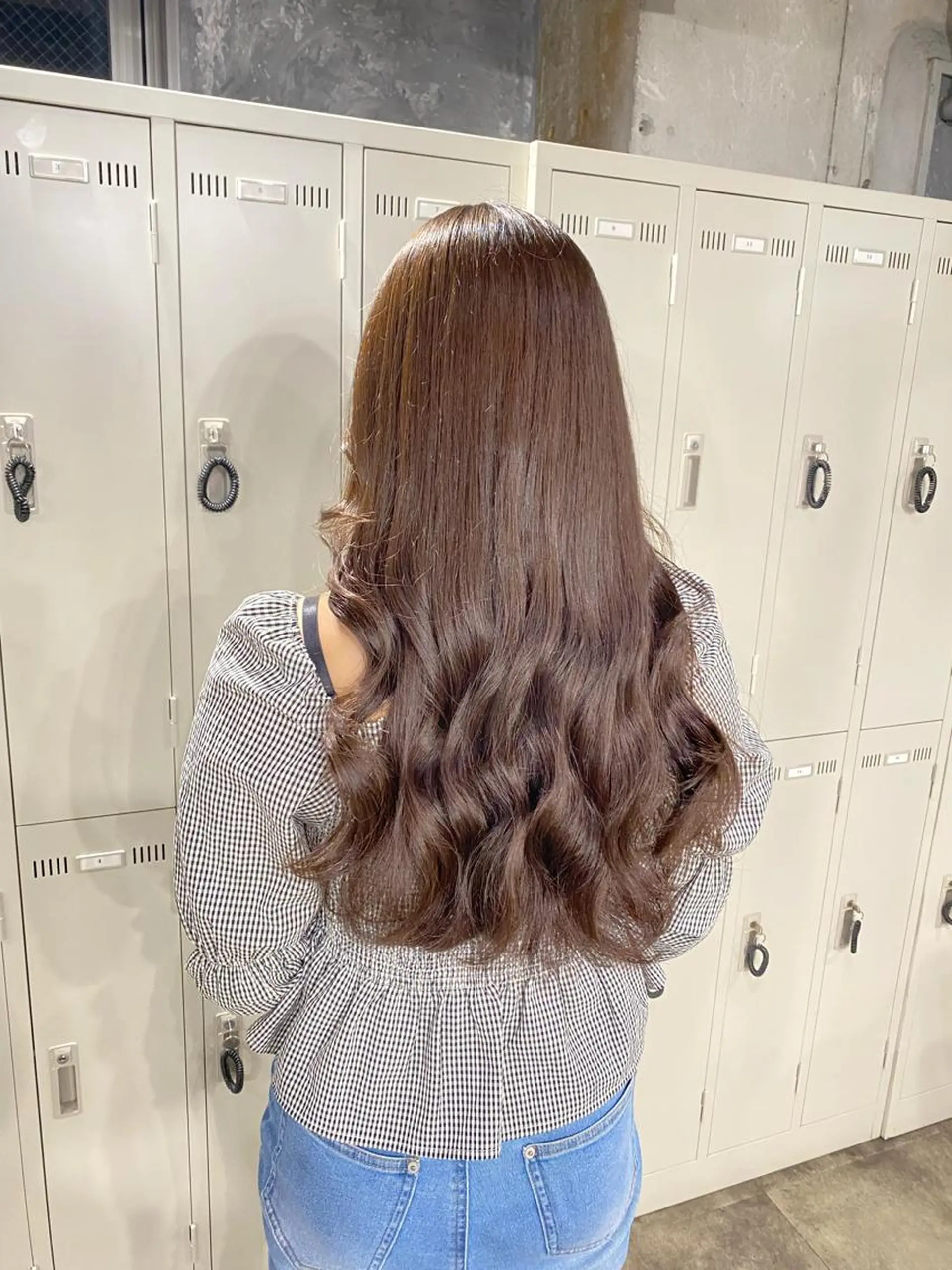 カラー ブリーチ ブリーチなしカラー ヘアカラー トリートメント 韓国レイヤー似合わせ 透明感カラー飛我💗のヘアスタイル