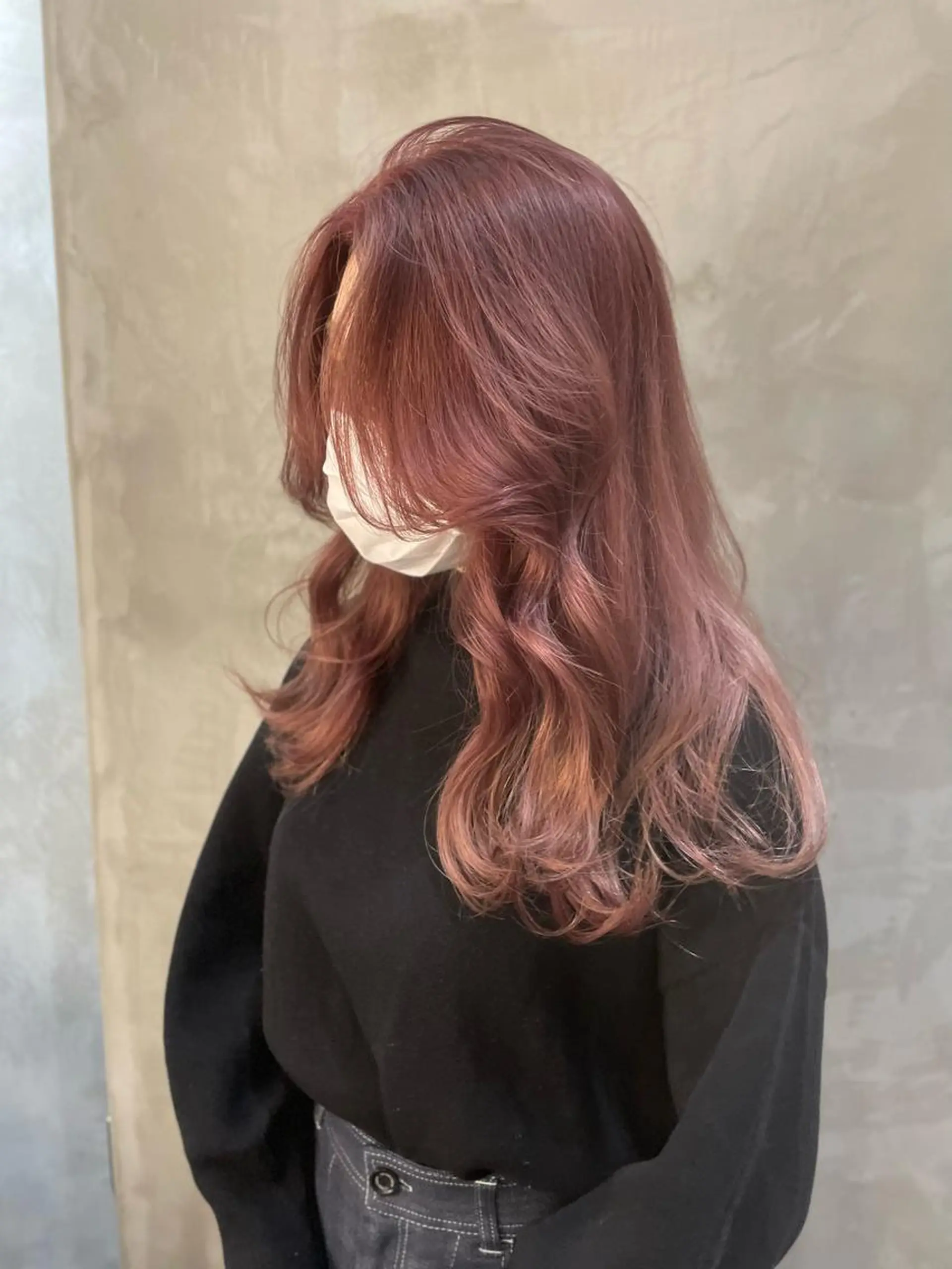 ミディアム カラー 韓国ヘア 店長NEGIのヘアスタイル