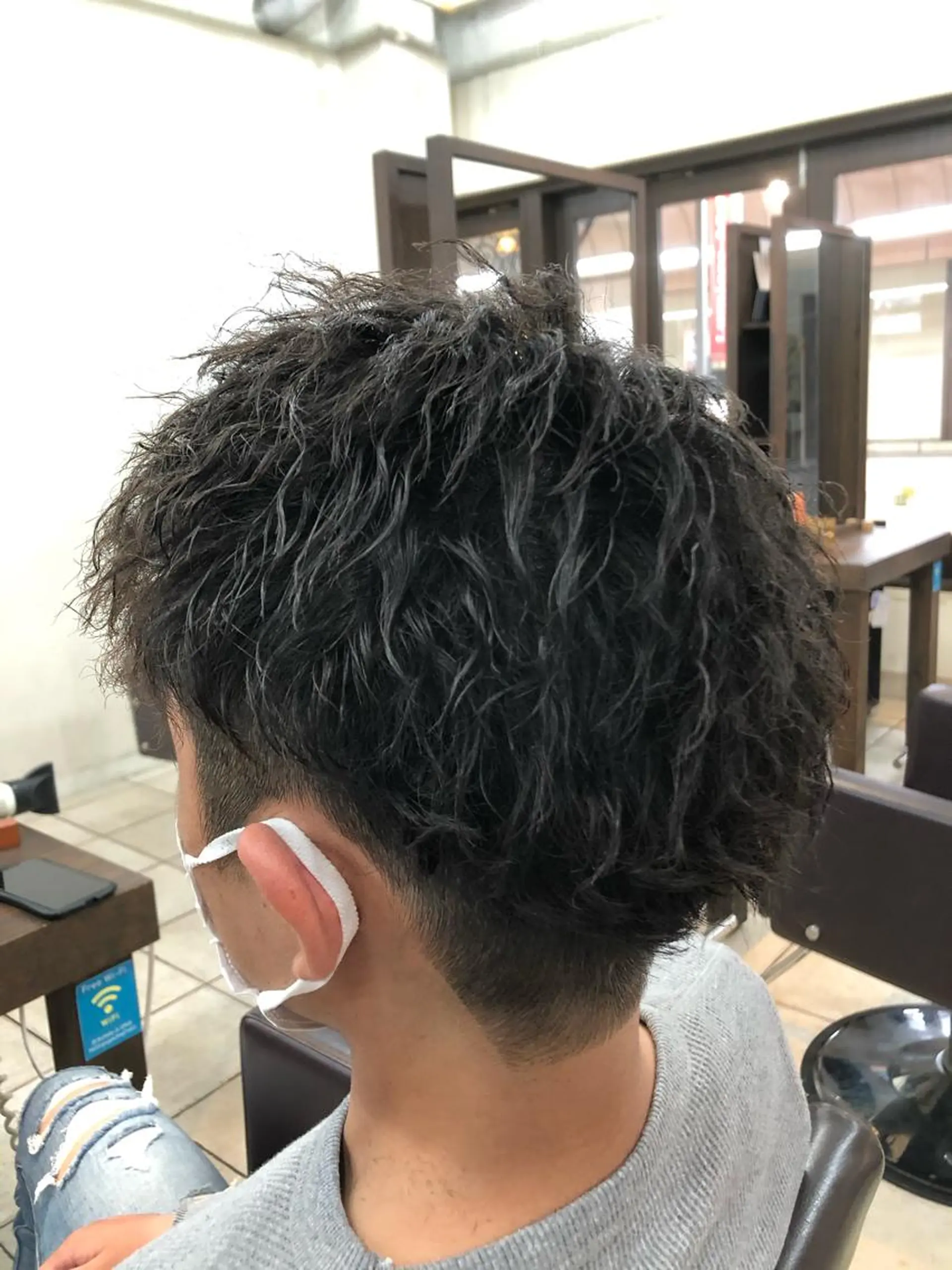 パーマ メンズ カット パーマ カ レラのヘアスタイル
