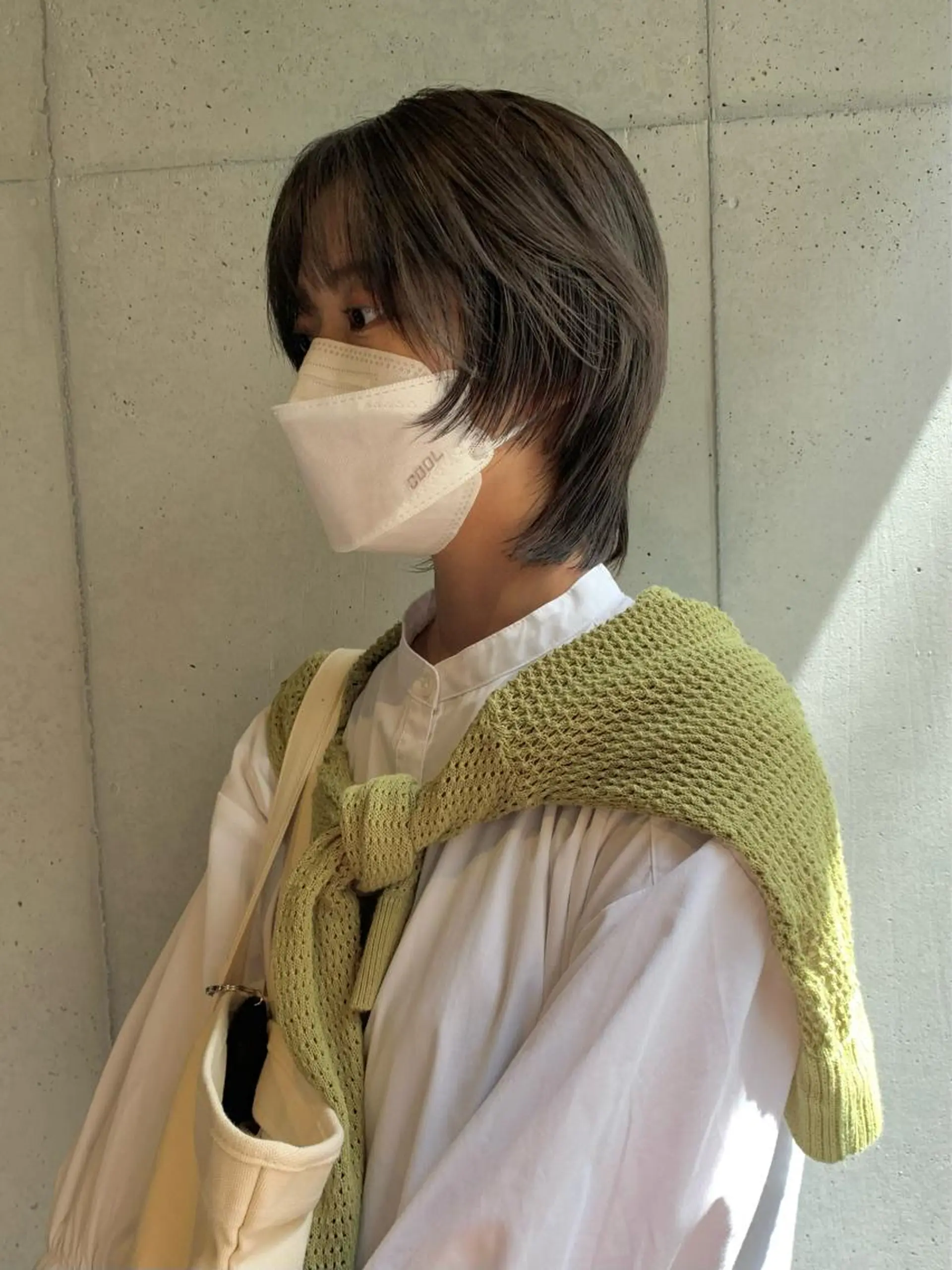 ショート カラー カット ヘアカラー 似合わせウルフ/ レイヤー/山本祐輔のヘアスタイル