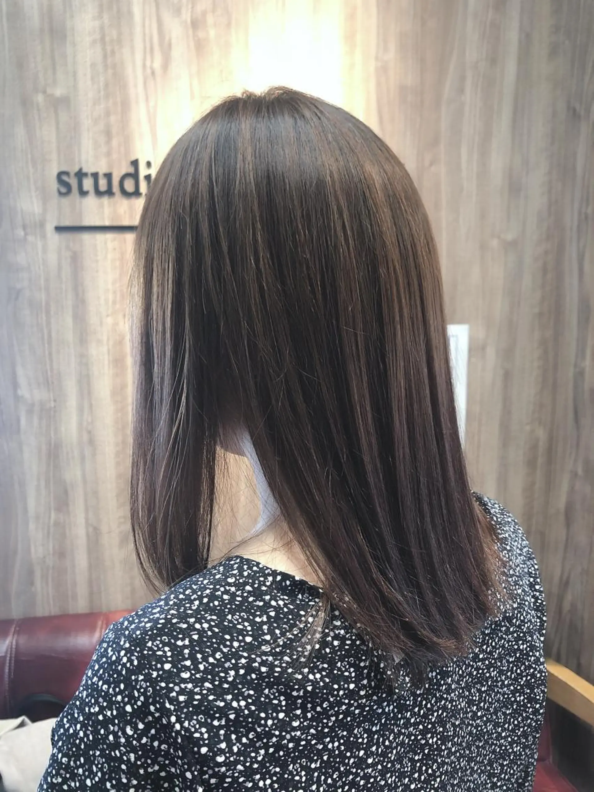 ミディアム 縮毛矯正 いとう ひろたかのヘアスタイル