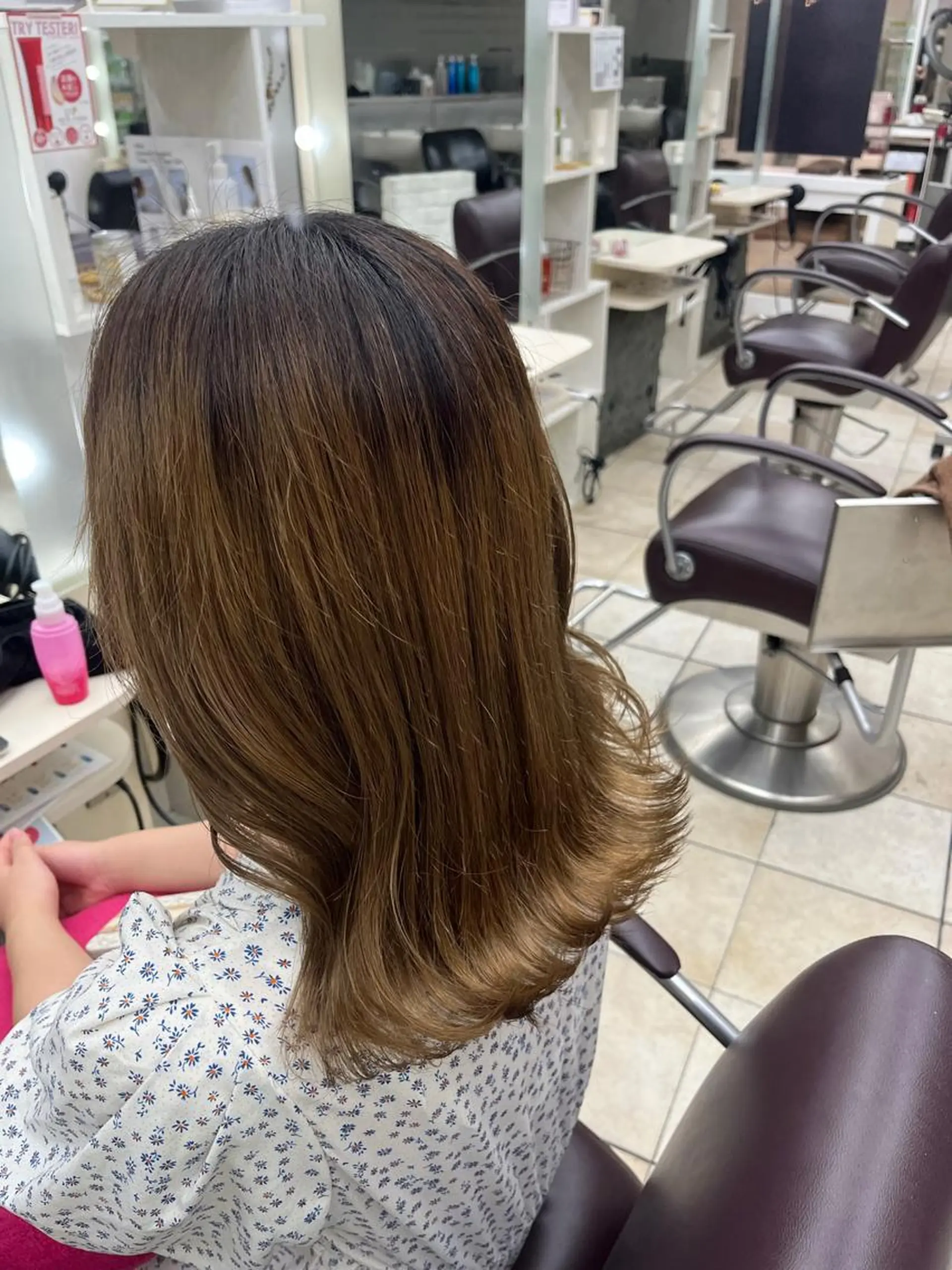 ミディアム 韓国レイヤー×モテ髪 /MITSUKI🤍のヘアスタイル