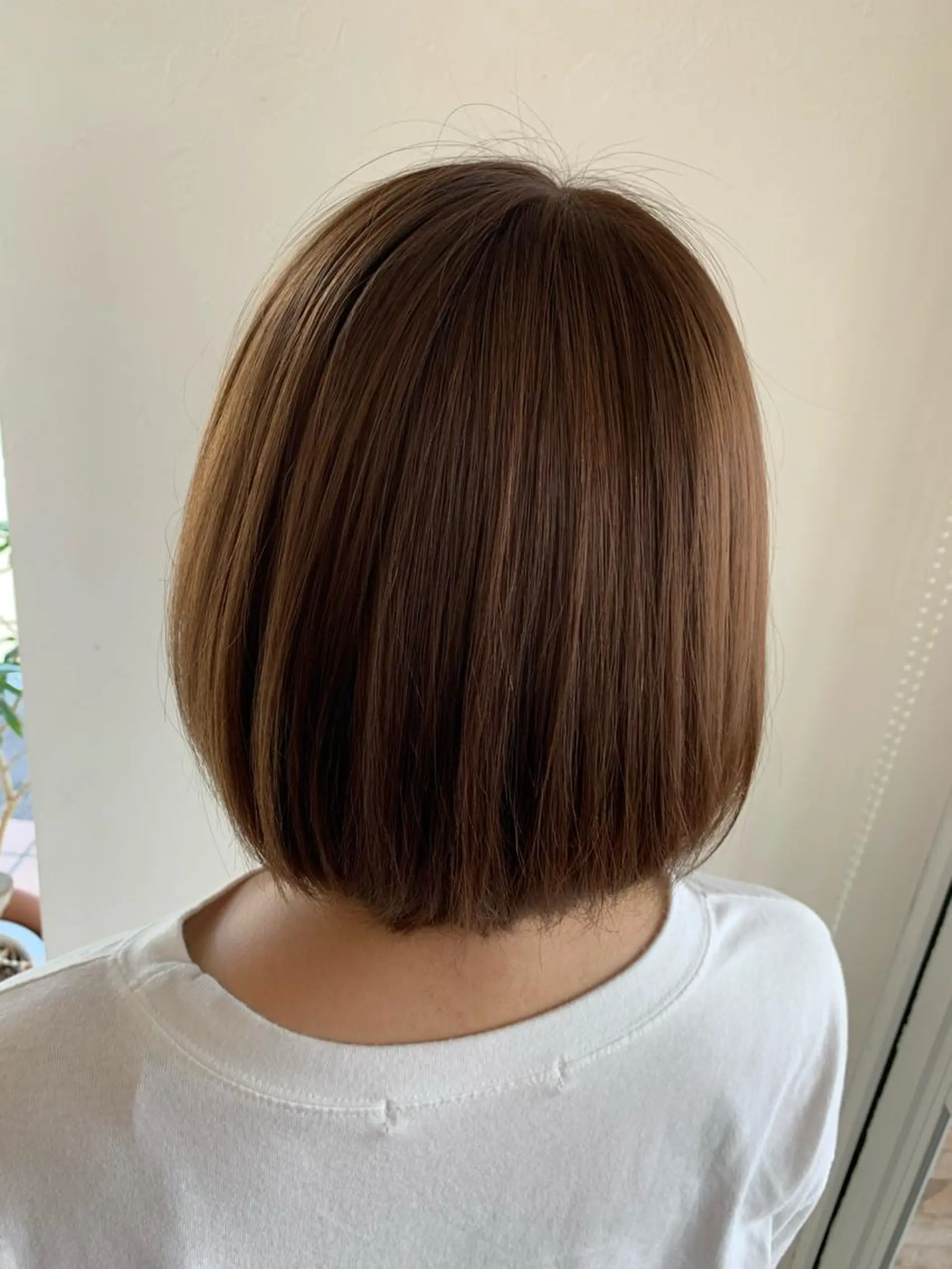 カラー 柴田 結衣のヘアスタイル