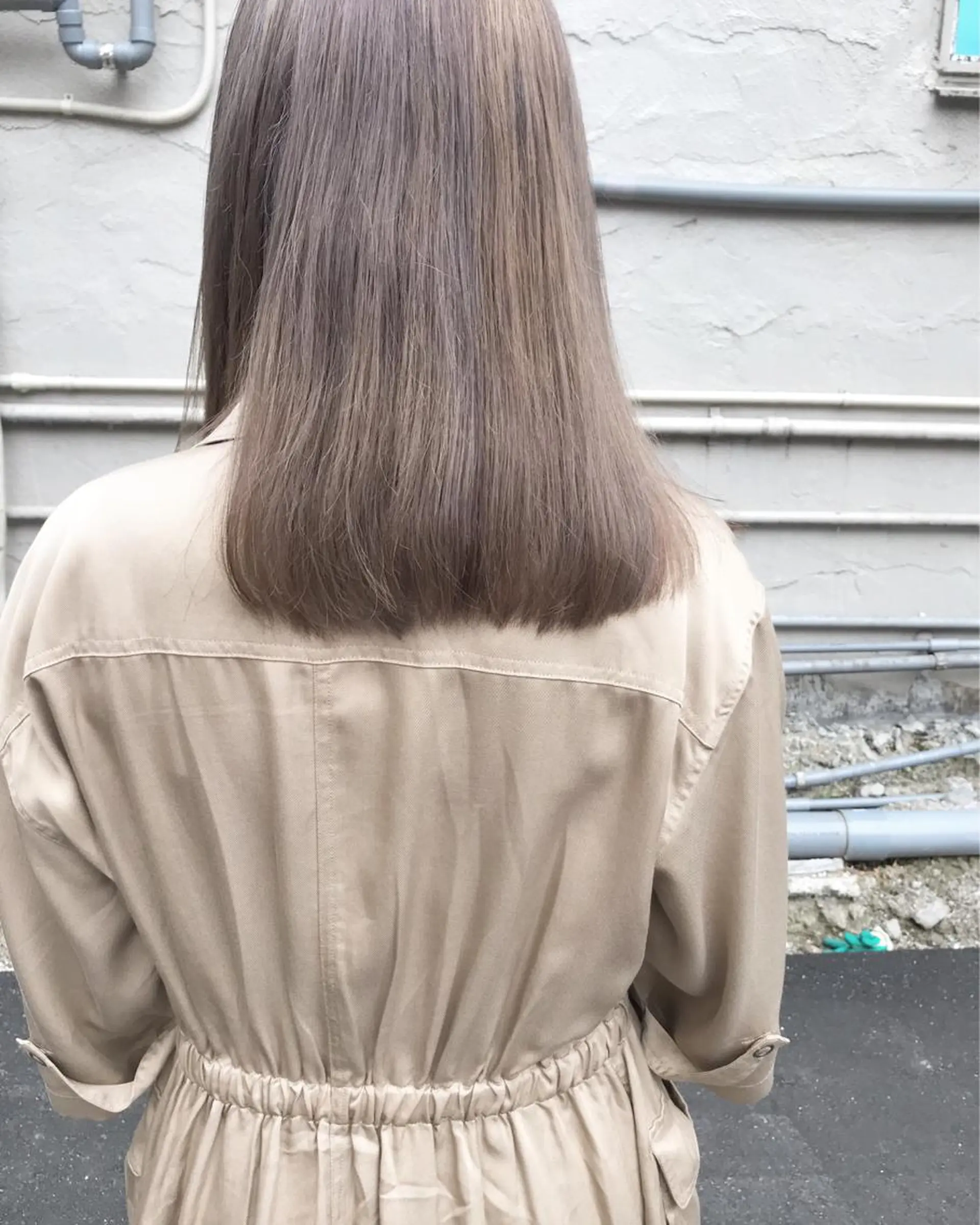 セミロング ヘアカラー トリートメント Musiiik hairのヘアスタイル