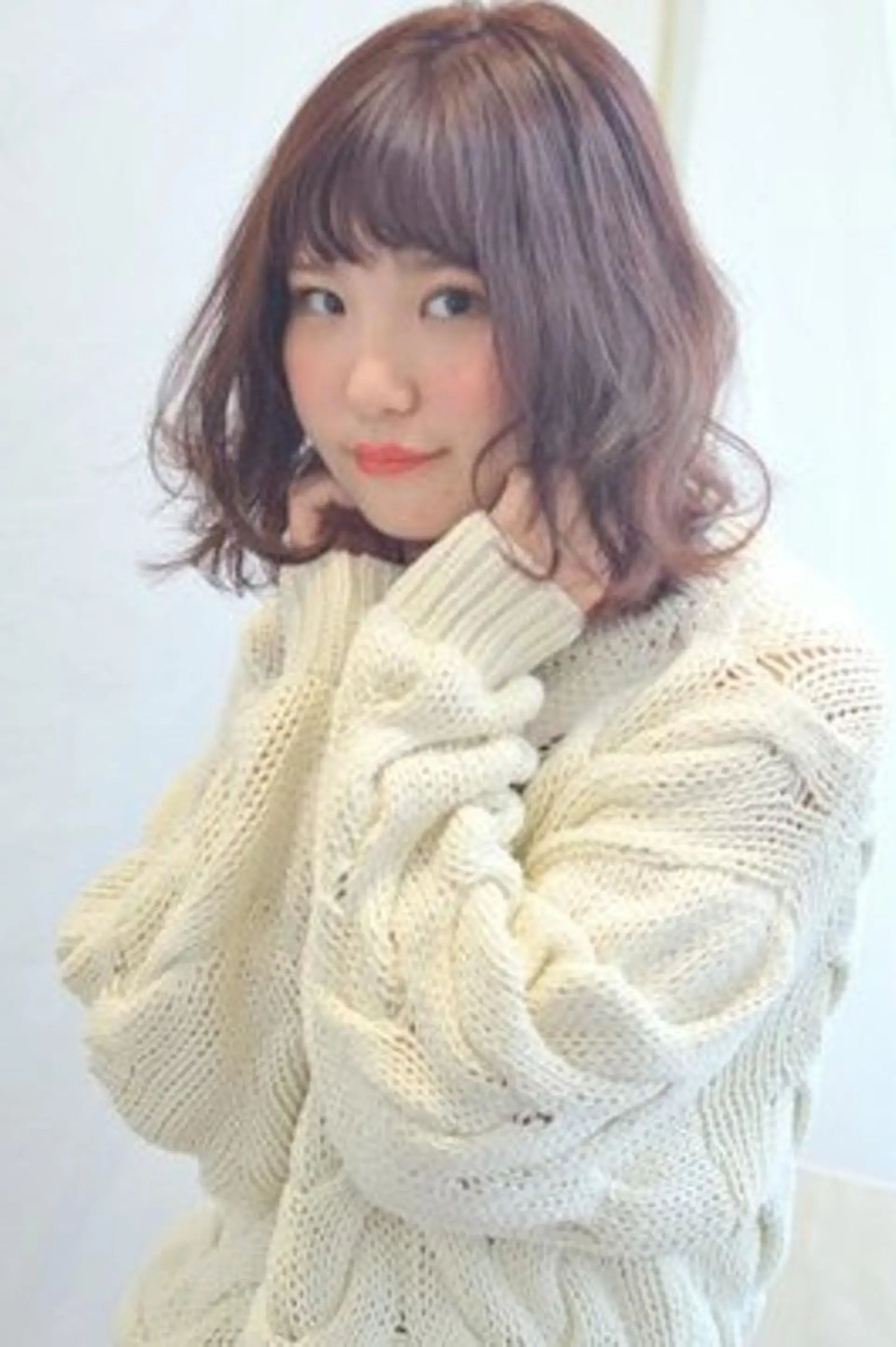 ショート ミディアム 岸川 恭子のヘアスタイル