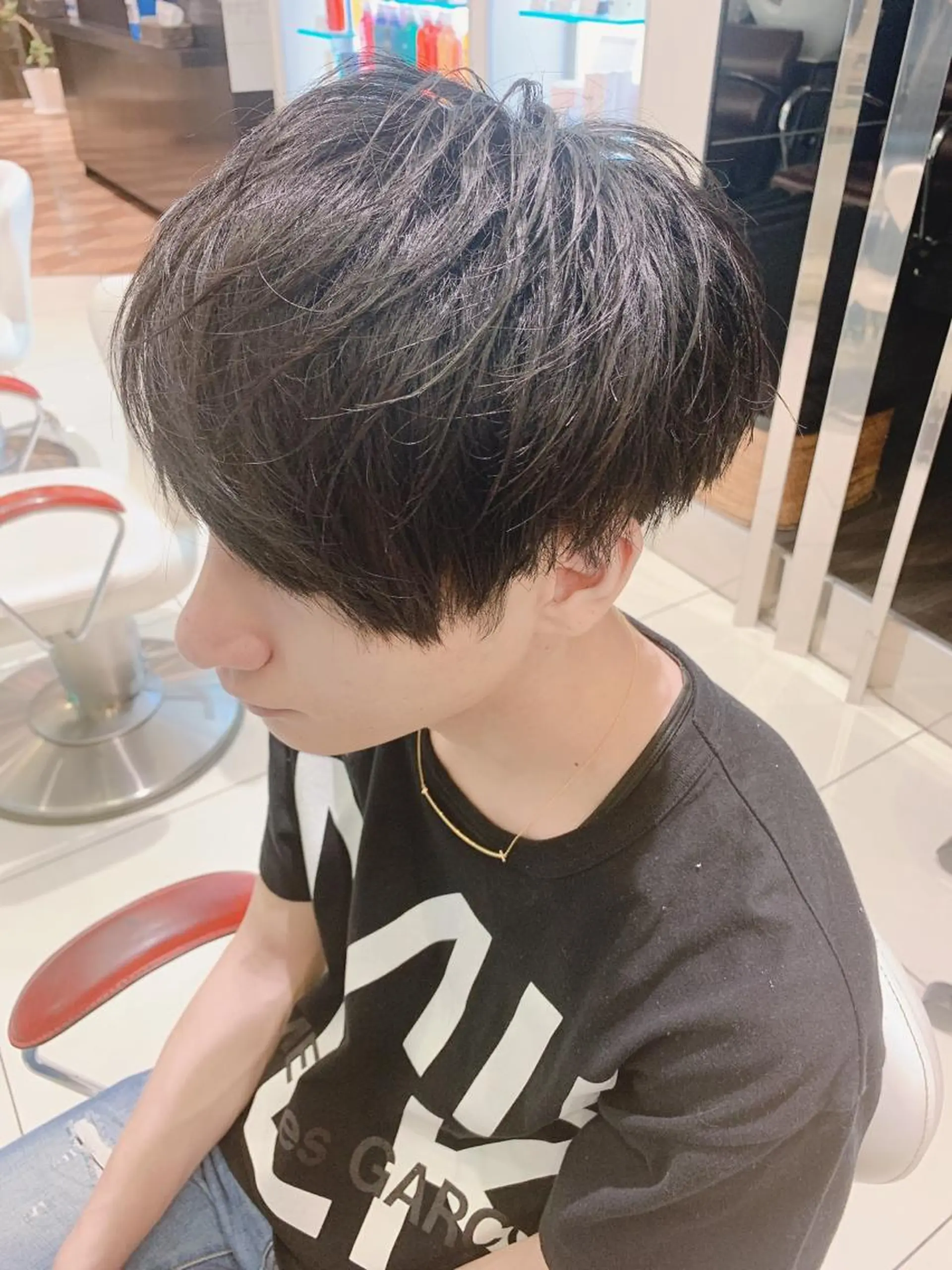 ミディアム カット ヘアセット ✨上村 潤平✨メンズヘア✨のヘアスタイル