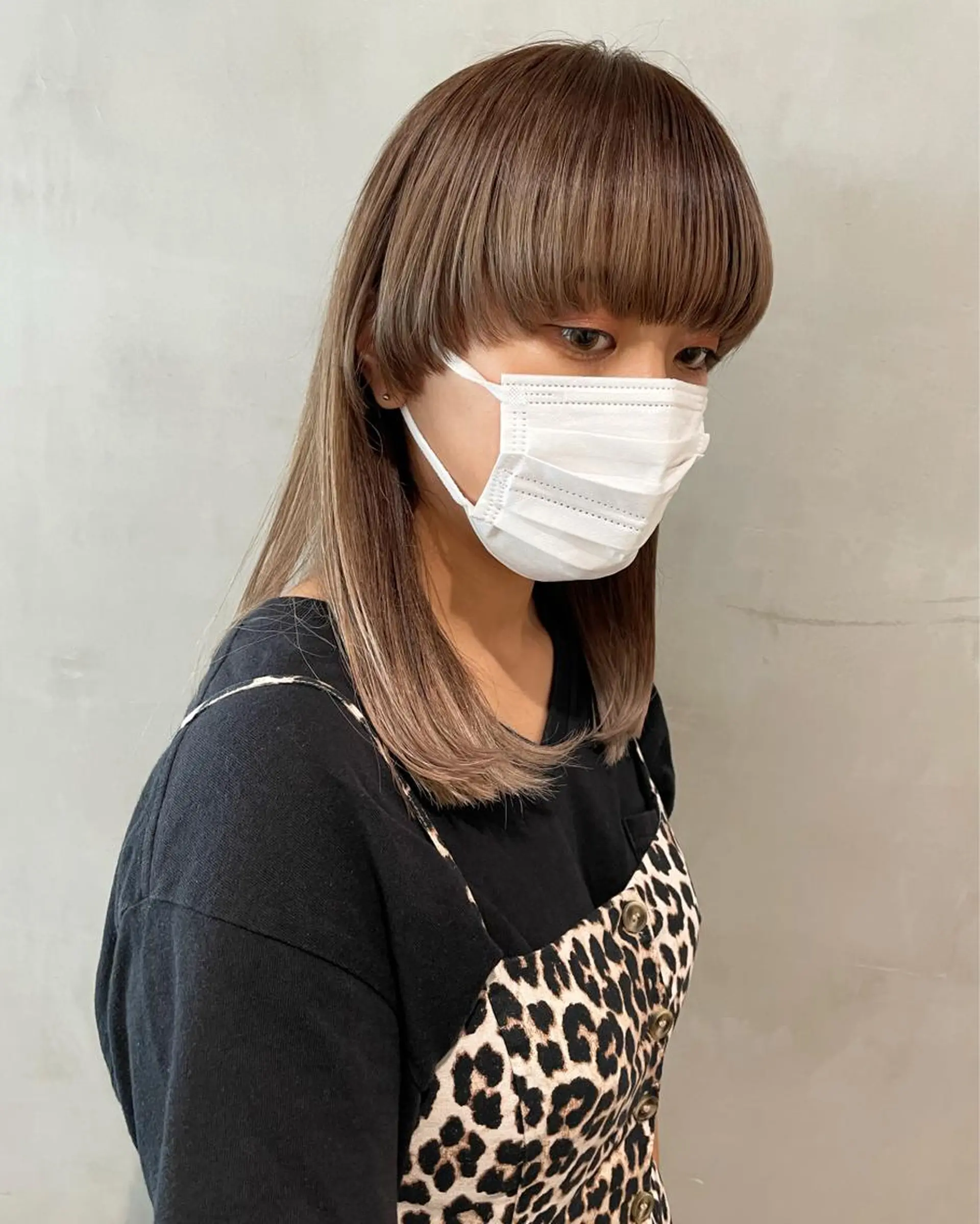 ミディアム カラー カット ヘアカラー トリートメント 優作 〜圧倒的信頼〜のヘアスタイル