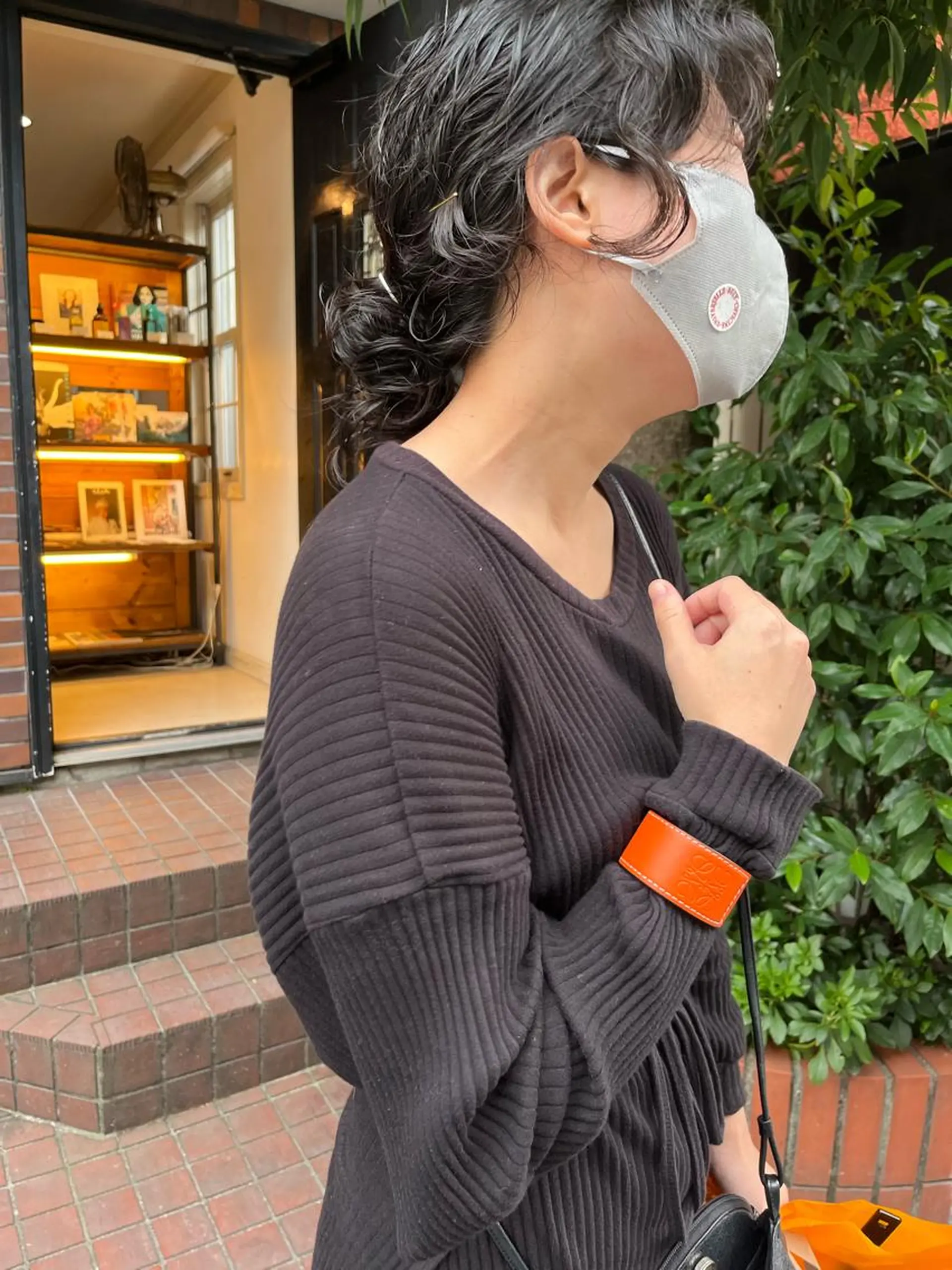 ミディアム パーマ カット パーマ NOUN所属・eri kinjoのヘアスタイル