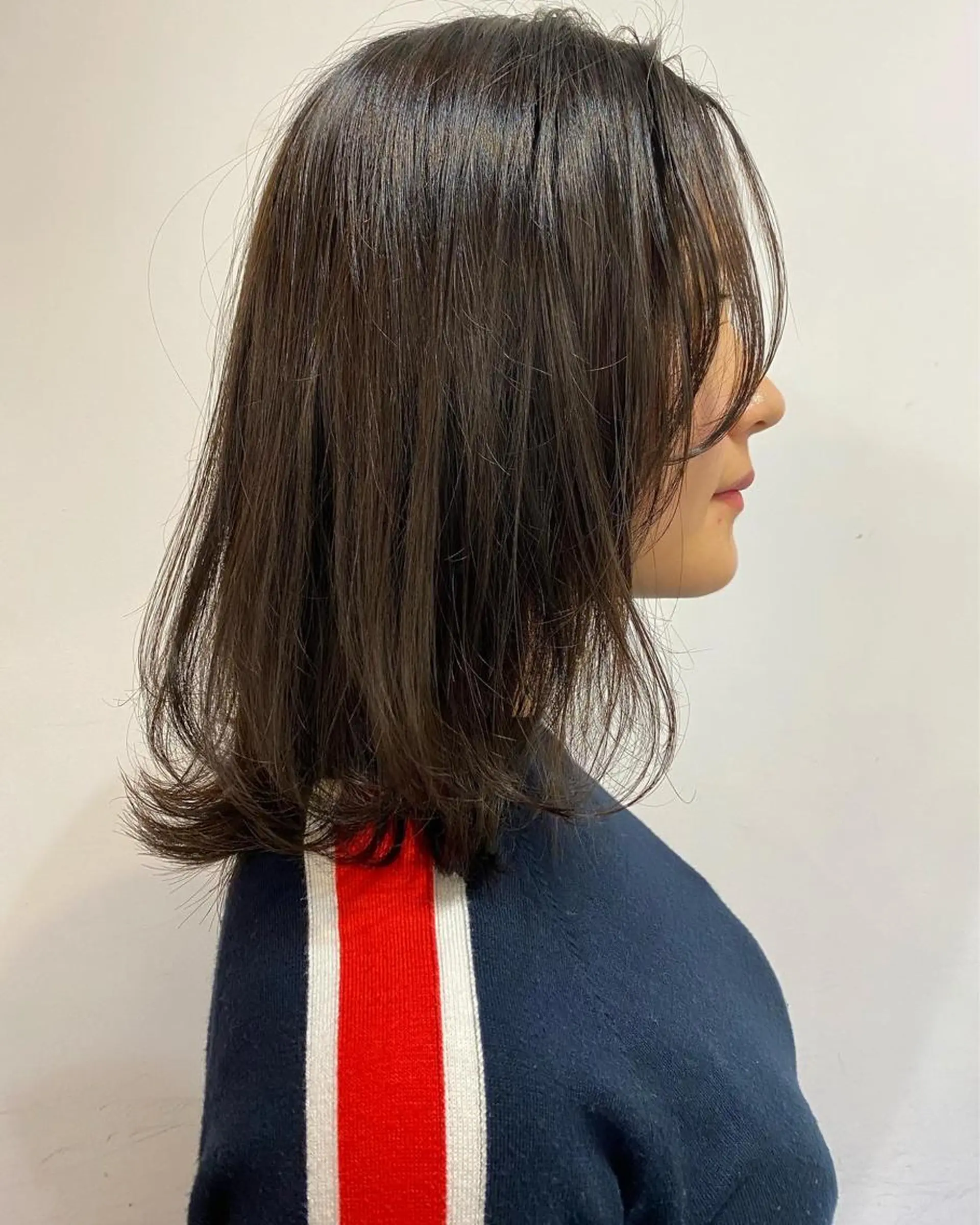 ミディアム カラー カット ヘアカラー パーマ satsuki 暖色・ブラウンカラーのヘアスタイル