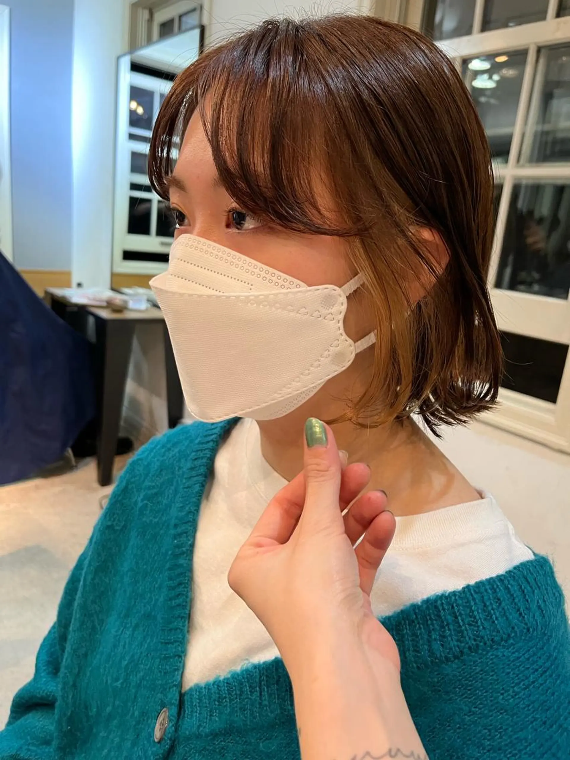 ショート カラー eri kinjoのヘアスタイル