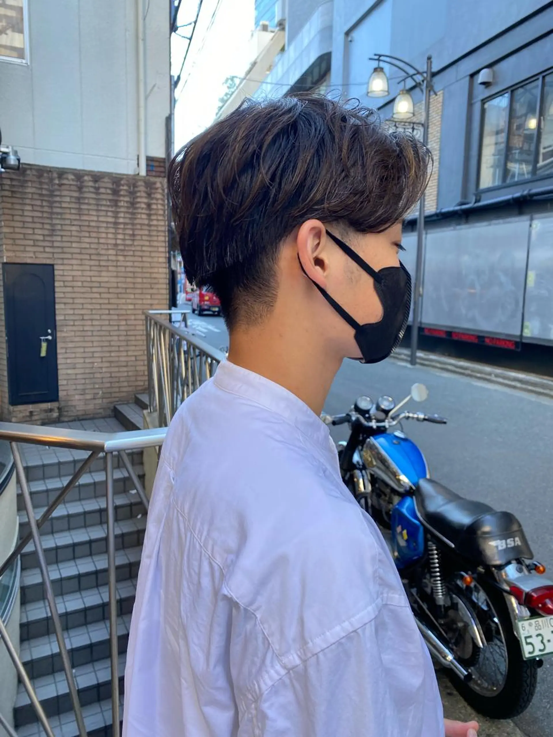 ショート 🔥コテ巻き風 ボブパーマ🔥のヘアスタイル