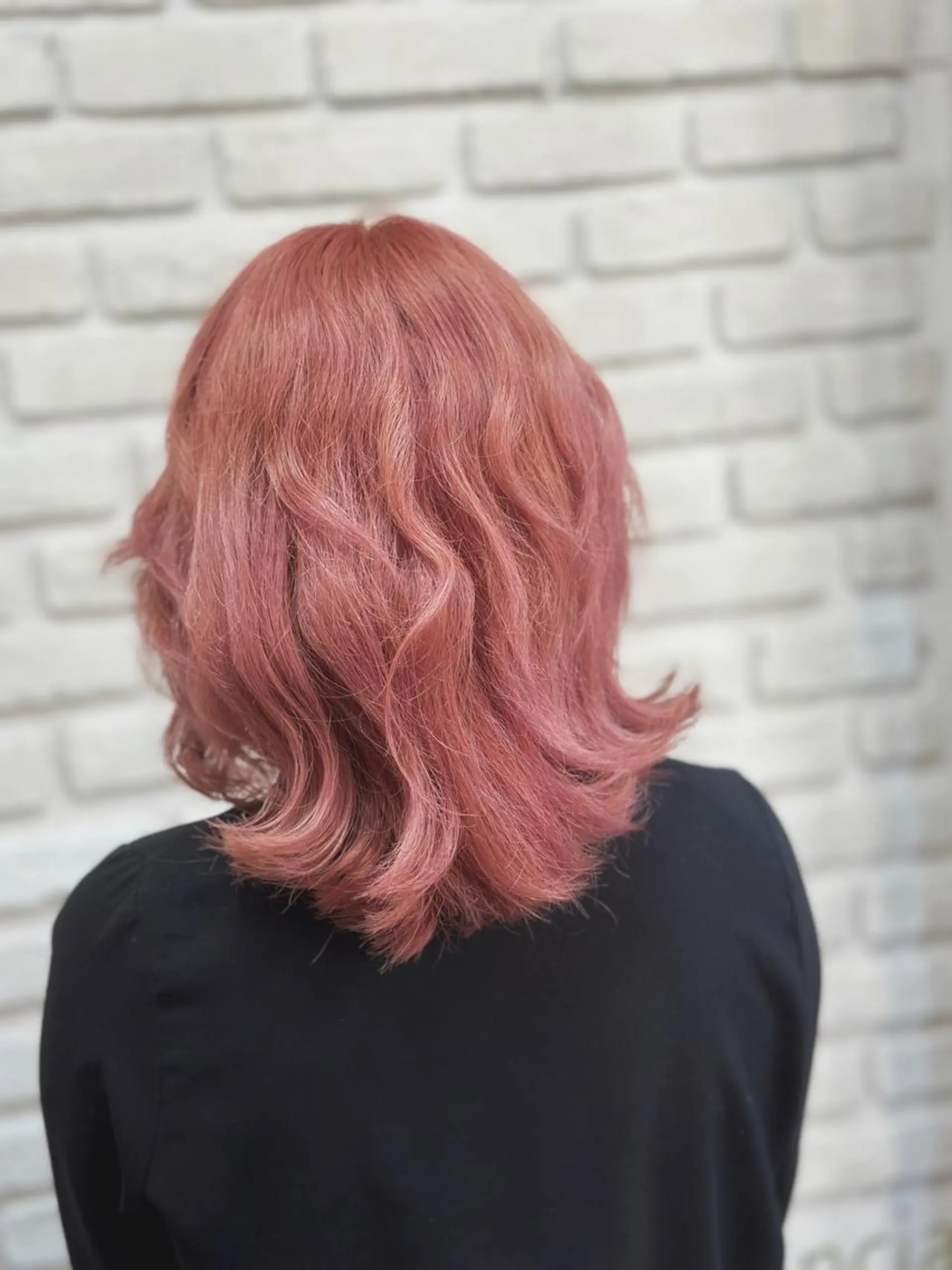 ミディアム カラー 池袋駅徒歩4分 hondaのヘアスタイル