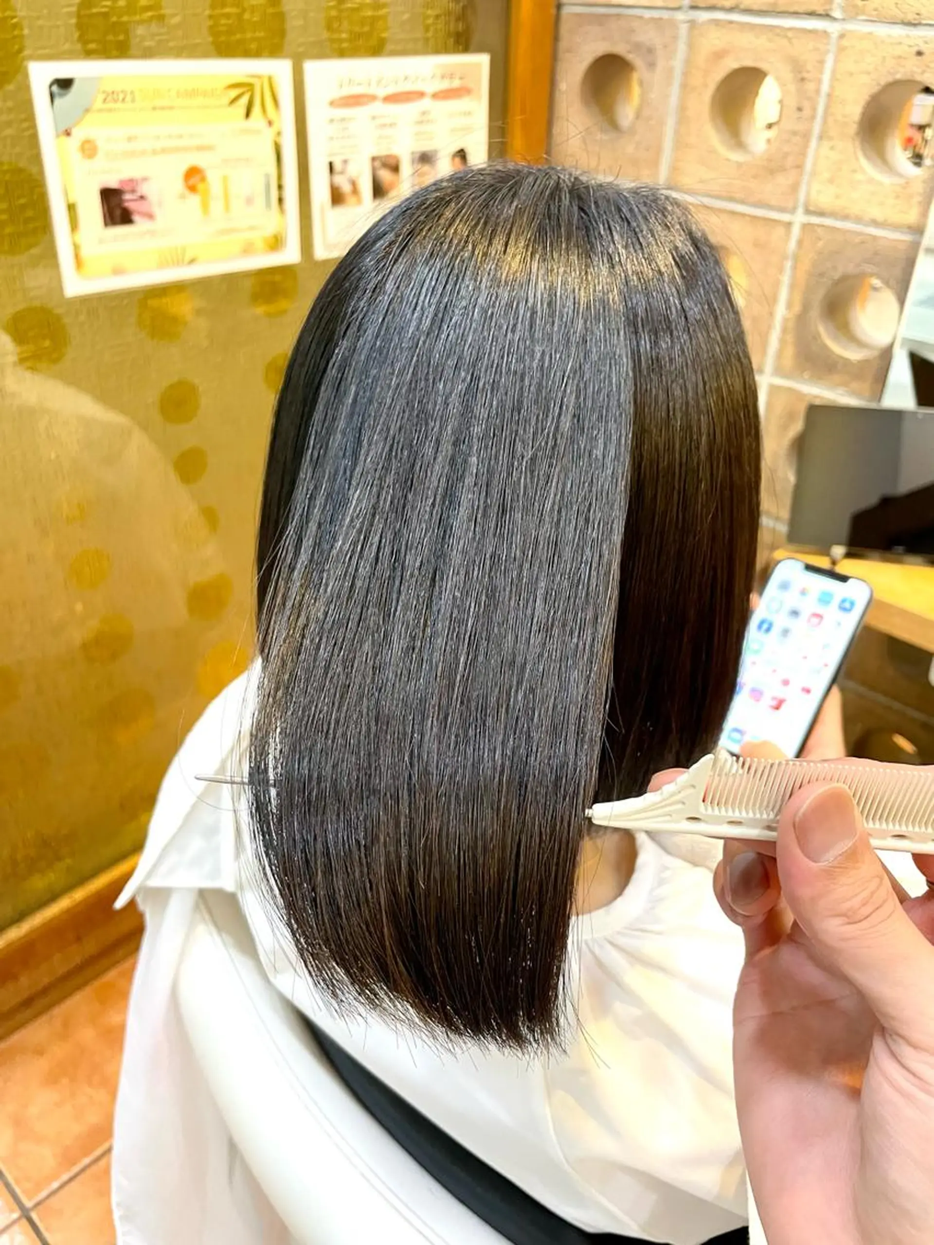 ショート くせ毛 縮毛矯正 カット 縮毛矯正 HERSHE by apollo所属・✨美髪矯正&ショート の小林✨のヘアスタイル