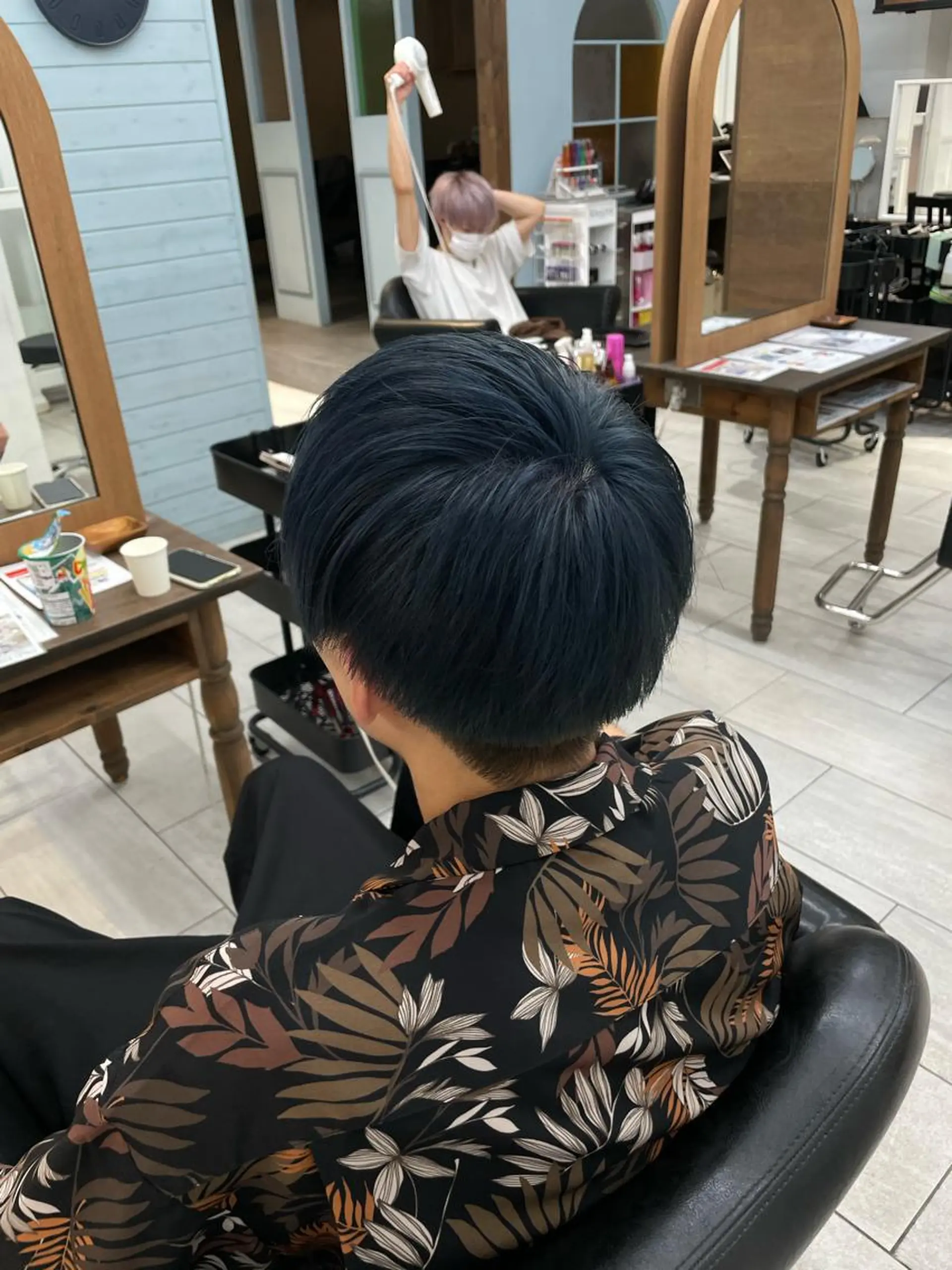 カラー メンズ メンズブリーチ ブリーチ 透明感カラー AID渋谷店所属・並木 政太郎のヘアスタイル