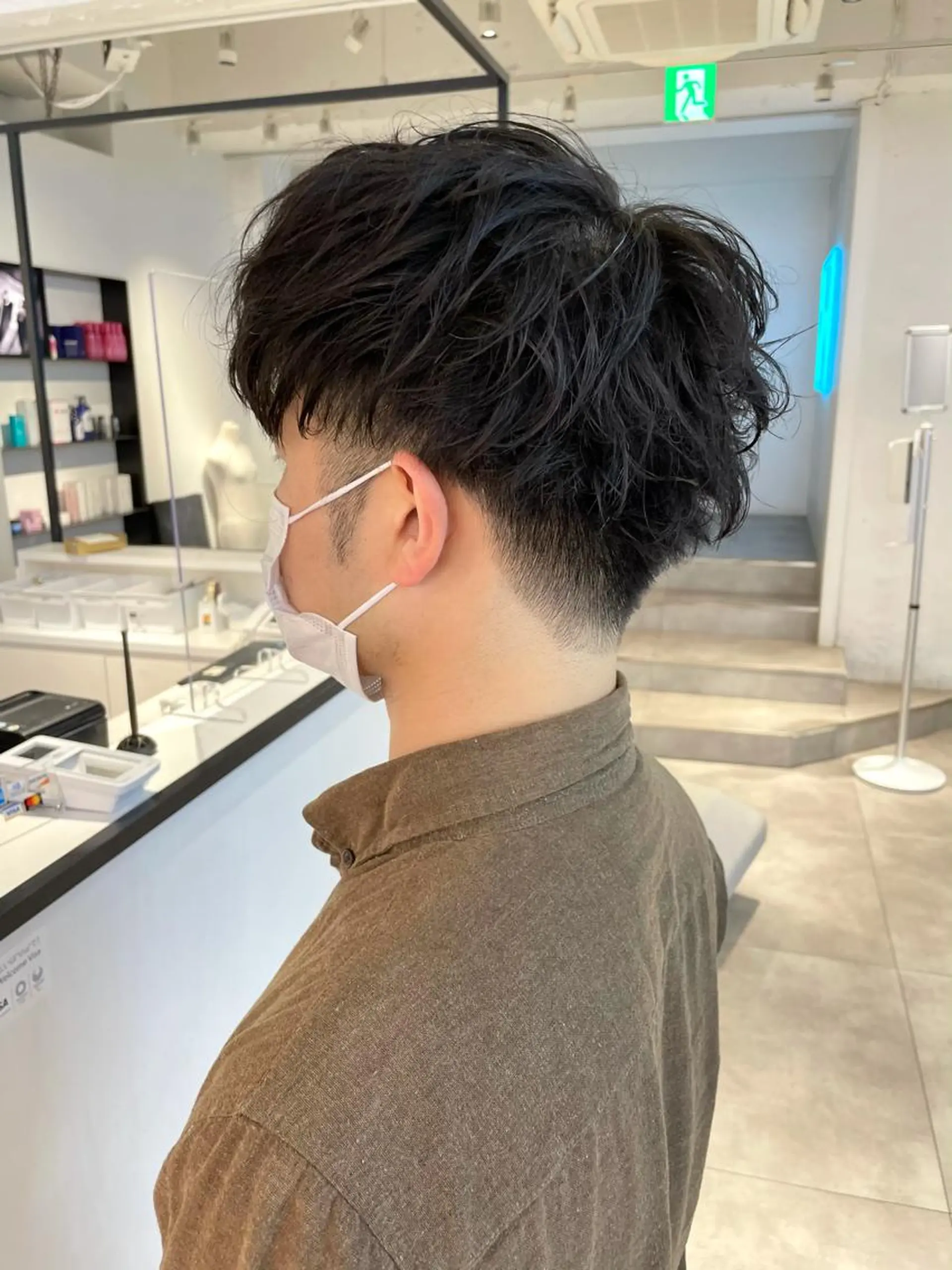 ショート カラー パーマ メンズ 🇰🇷カルマパーマ kaito🇰🇷のヘアスタイル