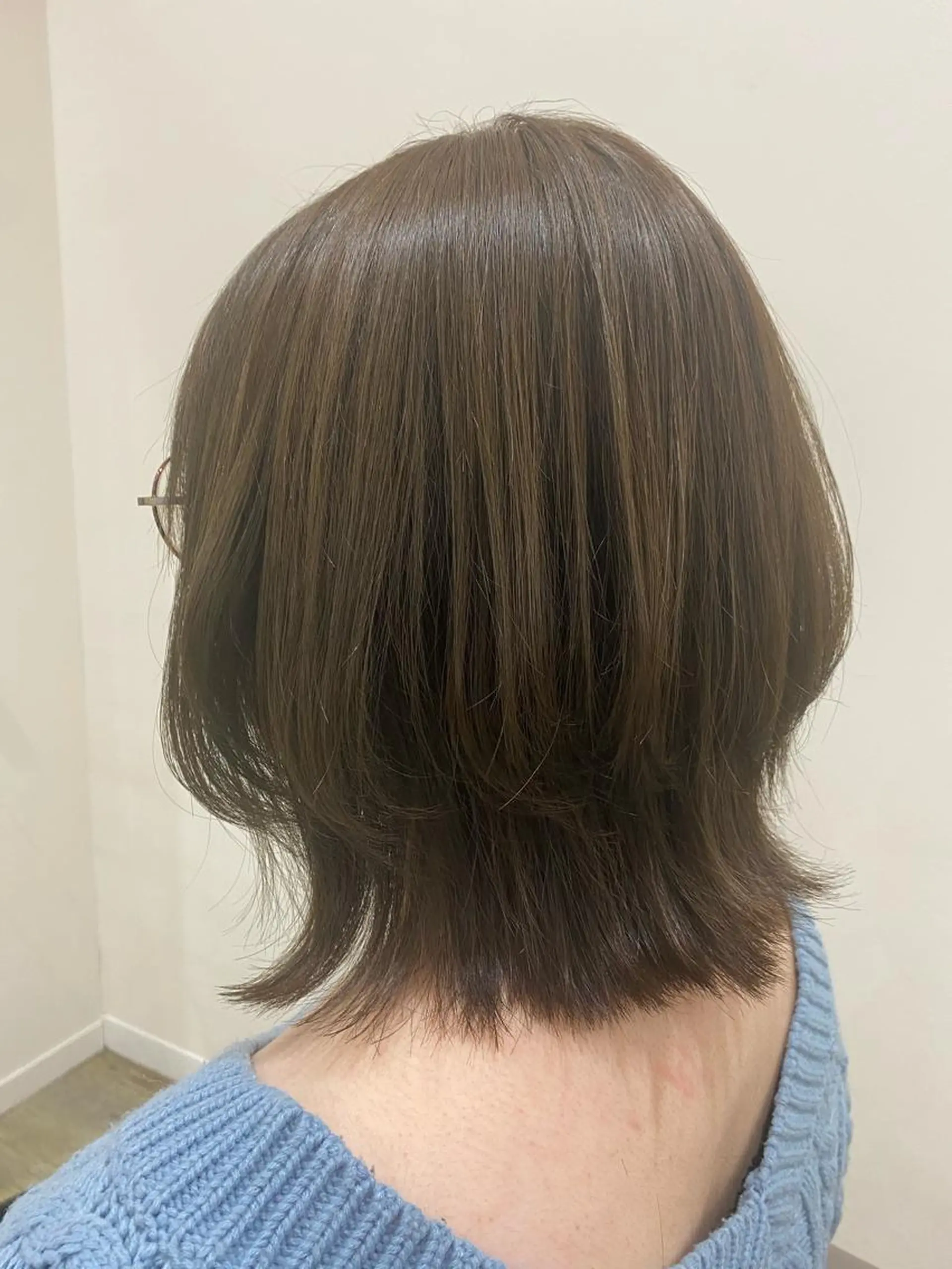 ミディアム カラー Ashanti 磯崎のヘアスタイル