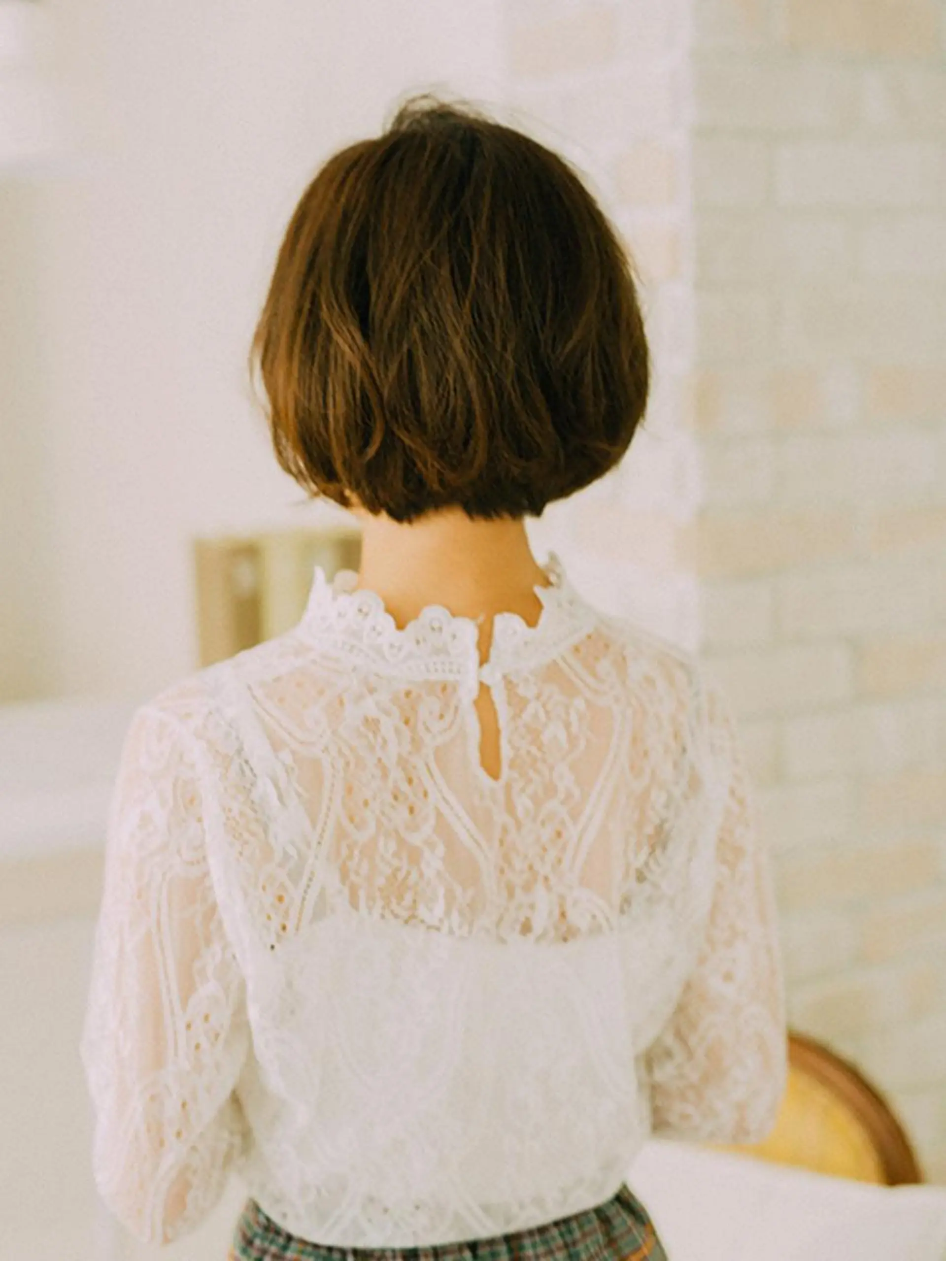 ショート Conforto店長 渡邊のヘアスタイル