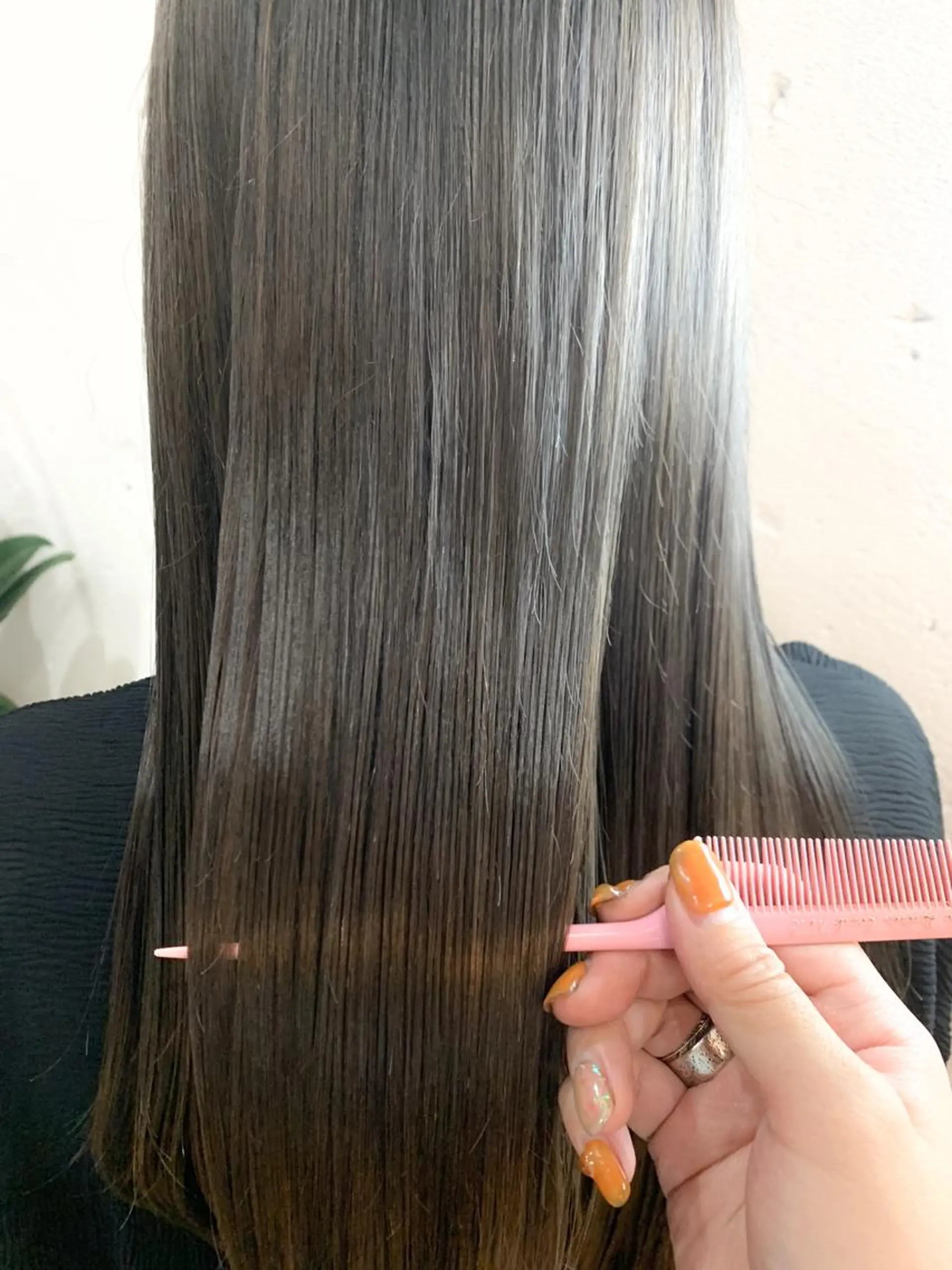 ロング カット 縮毛矯正 ショート✨ボブ✨代表 新田見美仁のヘアスタイル