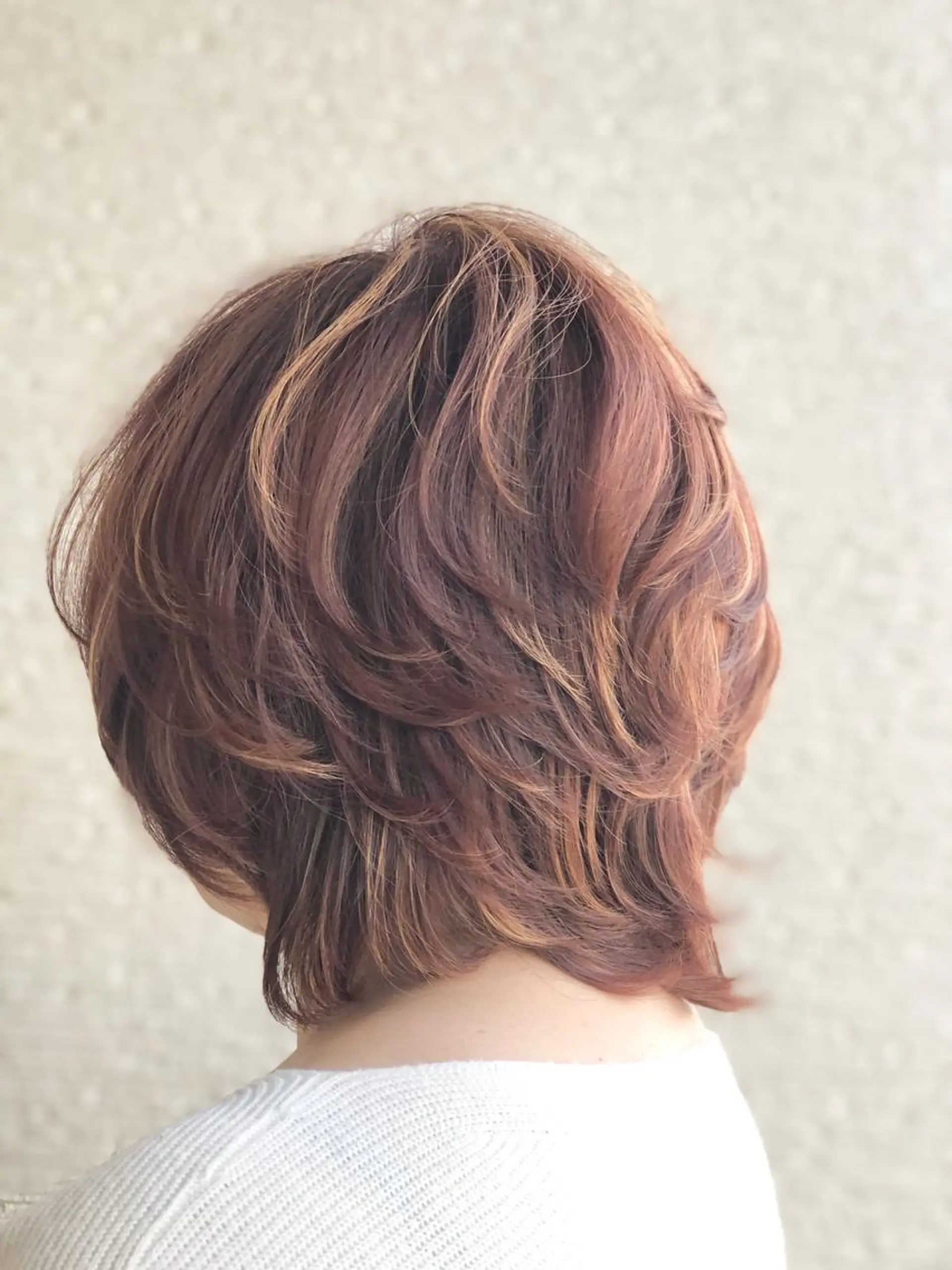 ミディアム カラー サロンド榮所属・藤田 菜摘のヘアスタイル