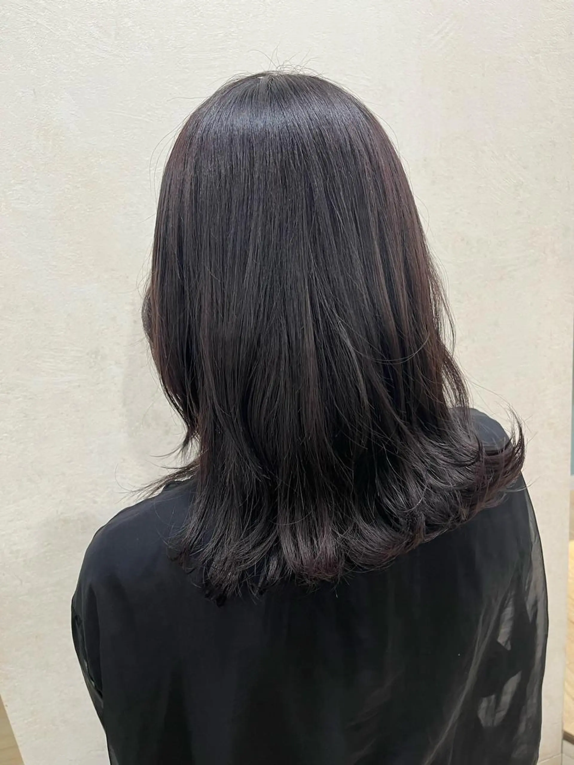 ミディアム カラー ラベンダーカラー ラベンダーグレー 🌼Crellu杉山 真心🌼のヘアスタイル