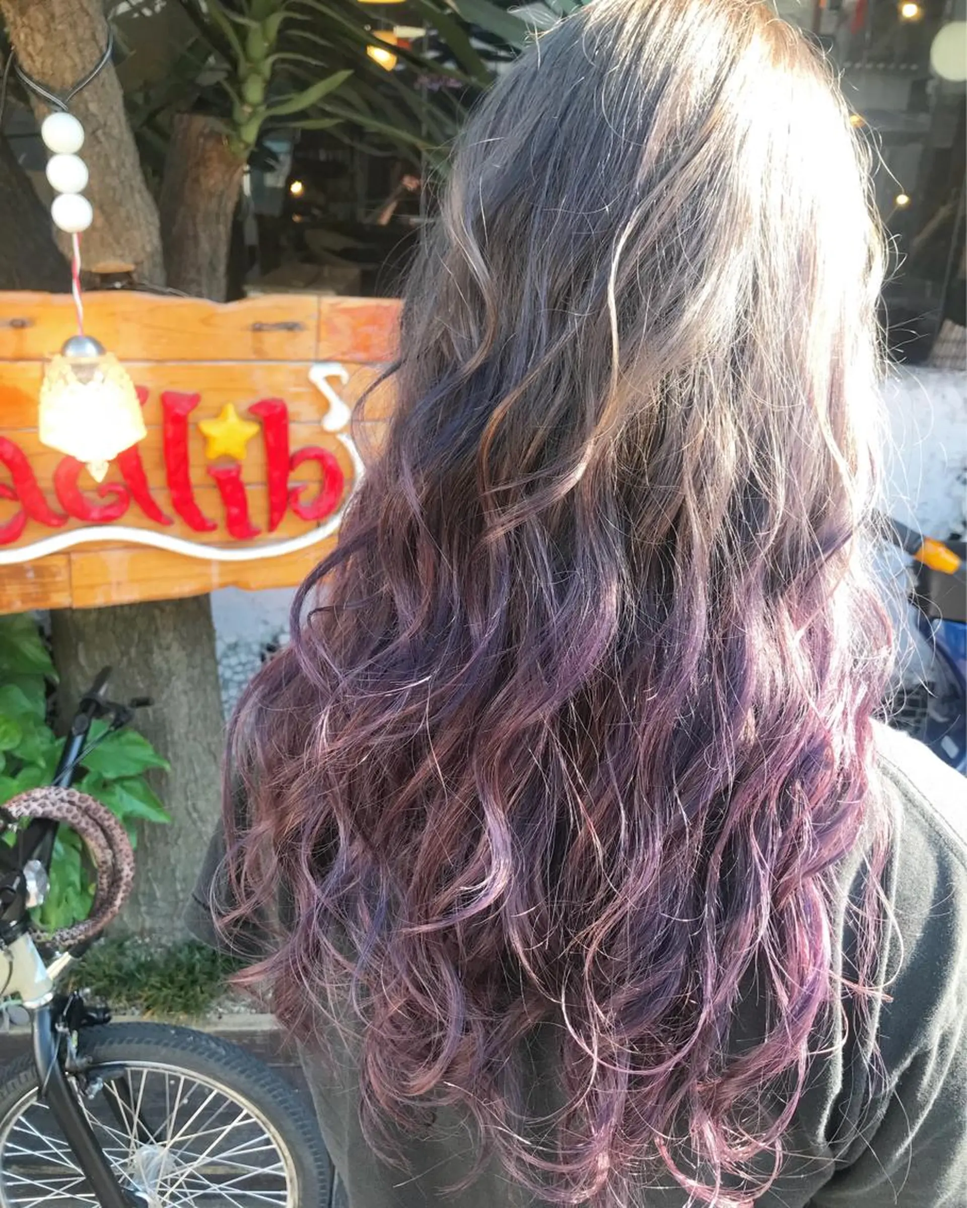 ロング ヘアカラー トリートメント 玉木 育実のヘアスタイル