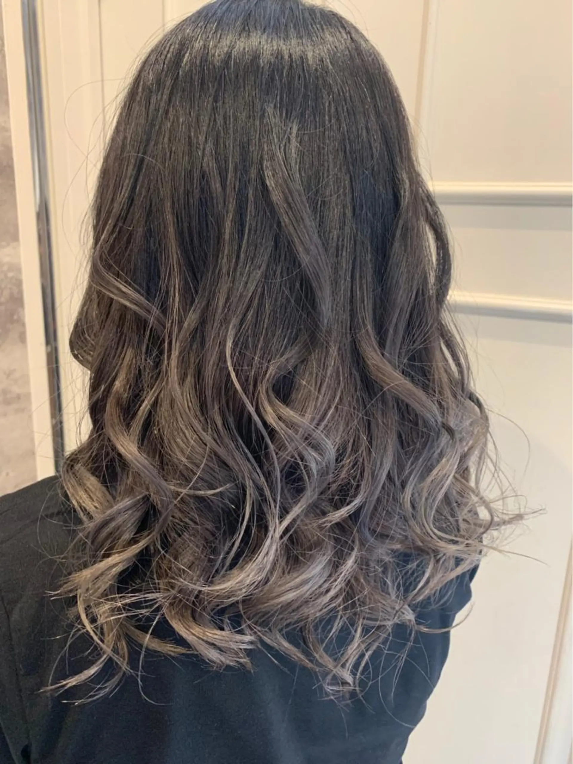 セミロング カラー グレージュ 🫟Blanco🫟 Color&Careのヘアスタイル