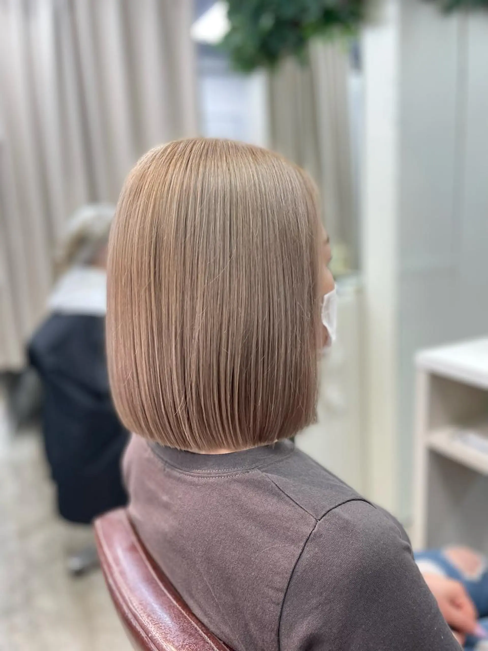 ショート カラー ヘアカラー ヘアセット 韓国ヘア🤍髪質改善 🇰🇷AKANEのヘアスタイル