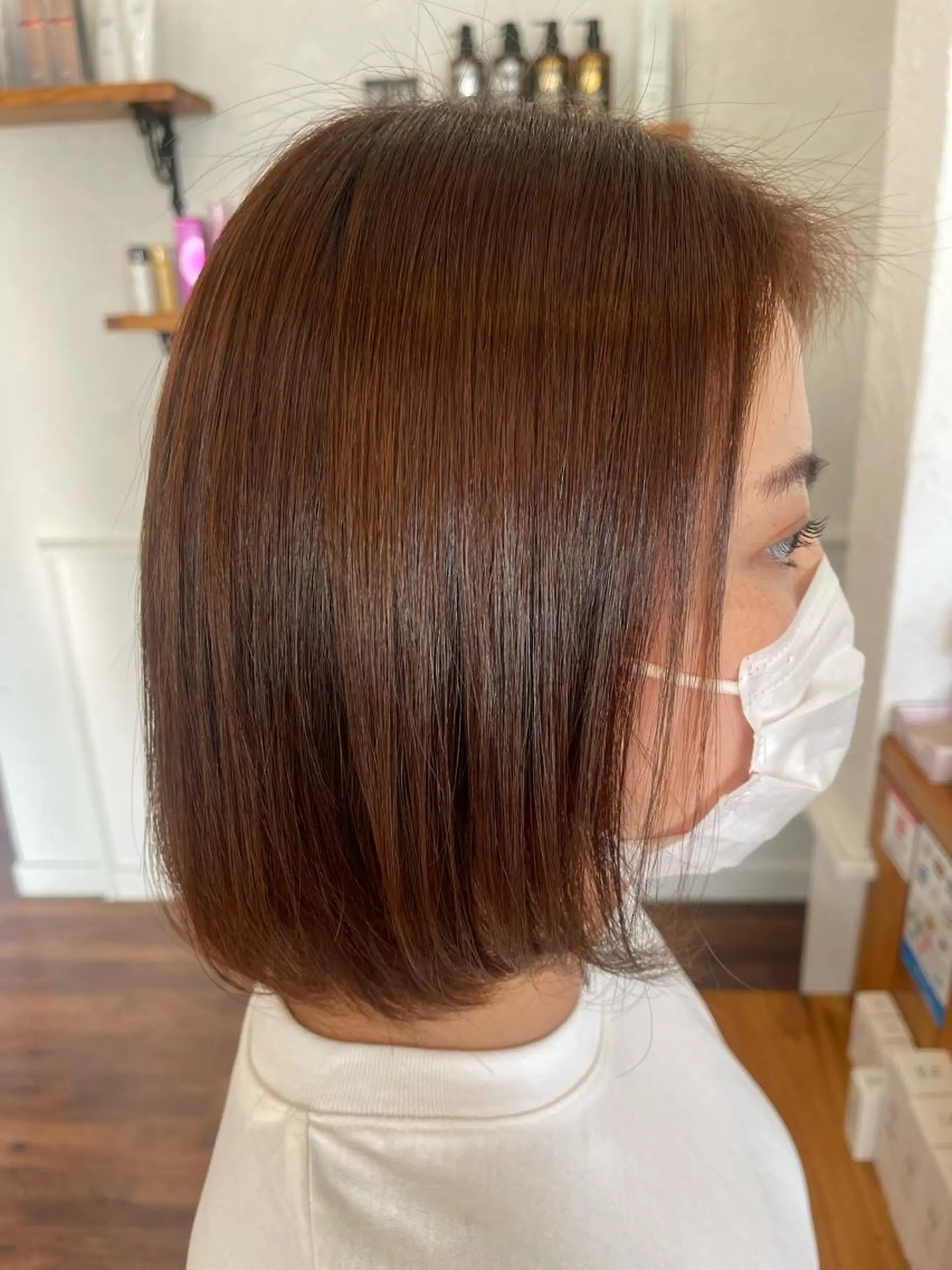ショート 関根 沙季のヘアスタイル