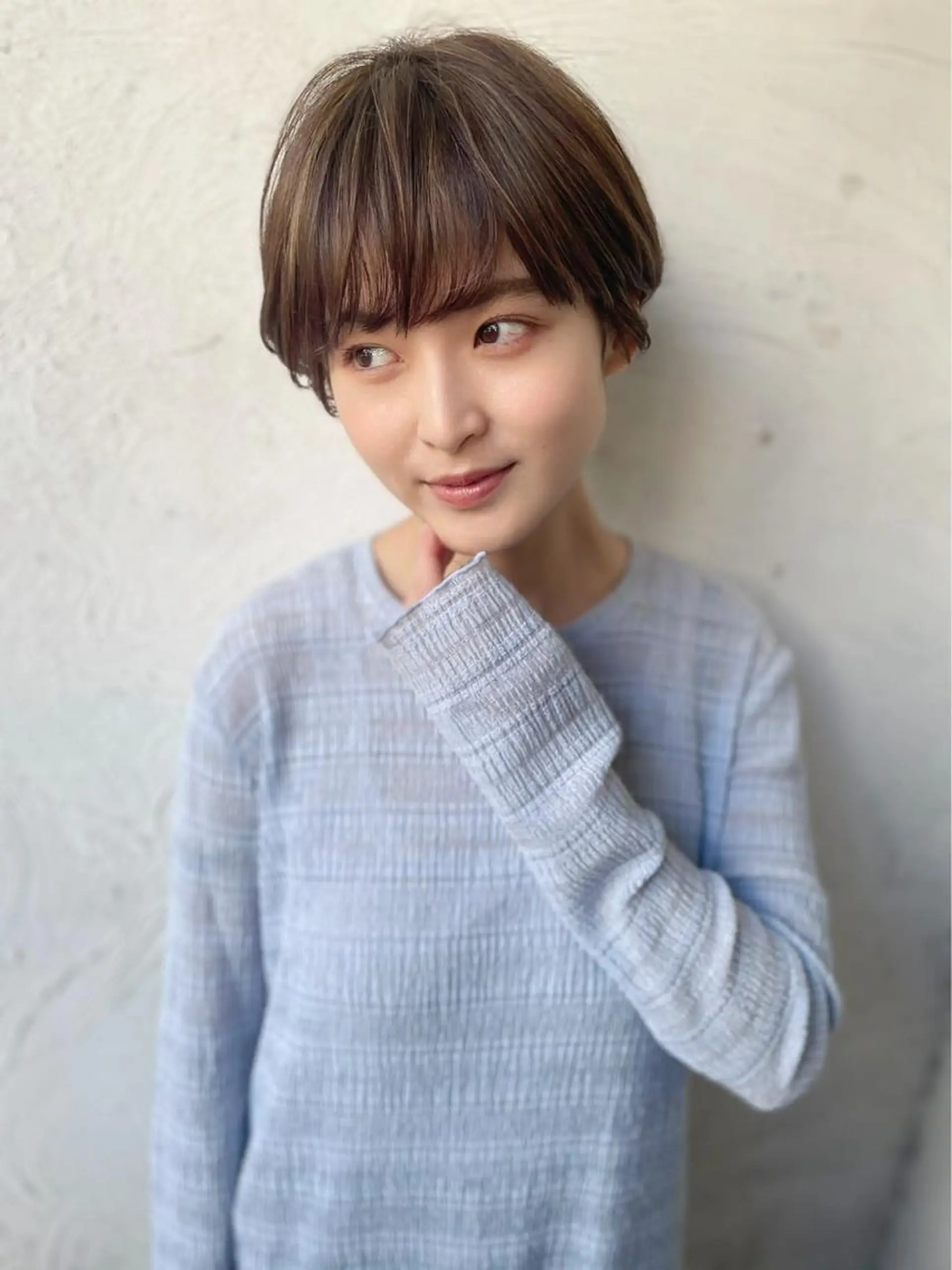 ショート カラー ヘアアレンジ ベージュカラー ヘアカラー トリートメント ヘアセット 金子 廉のヘアスタイル