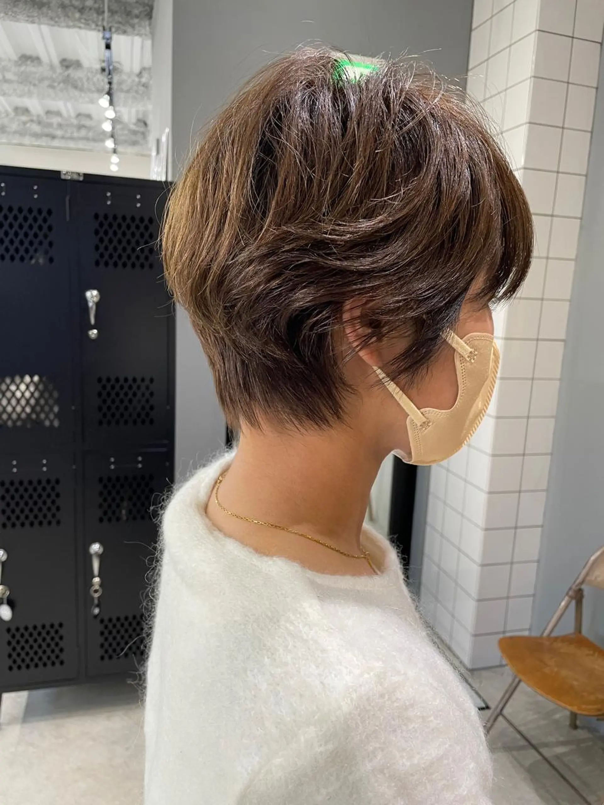 ショート カラー パーマ メンズ専門サロン wokeのヘアスタイル