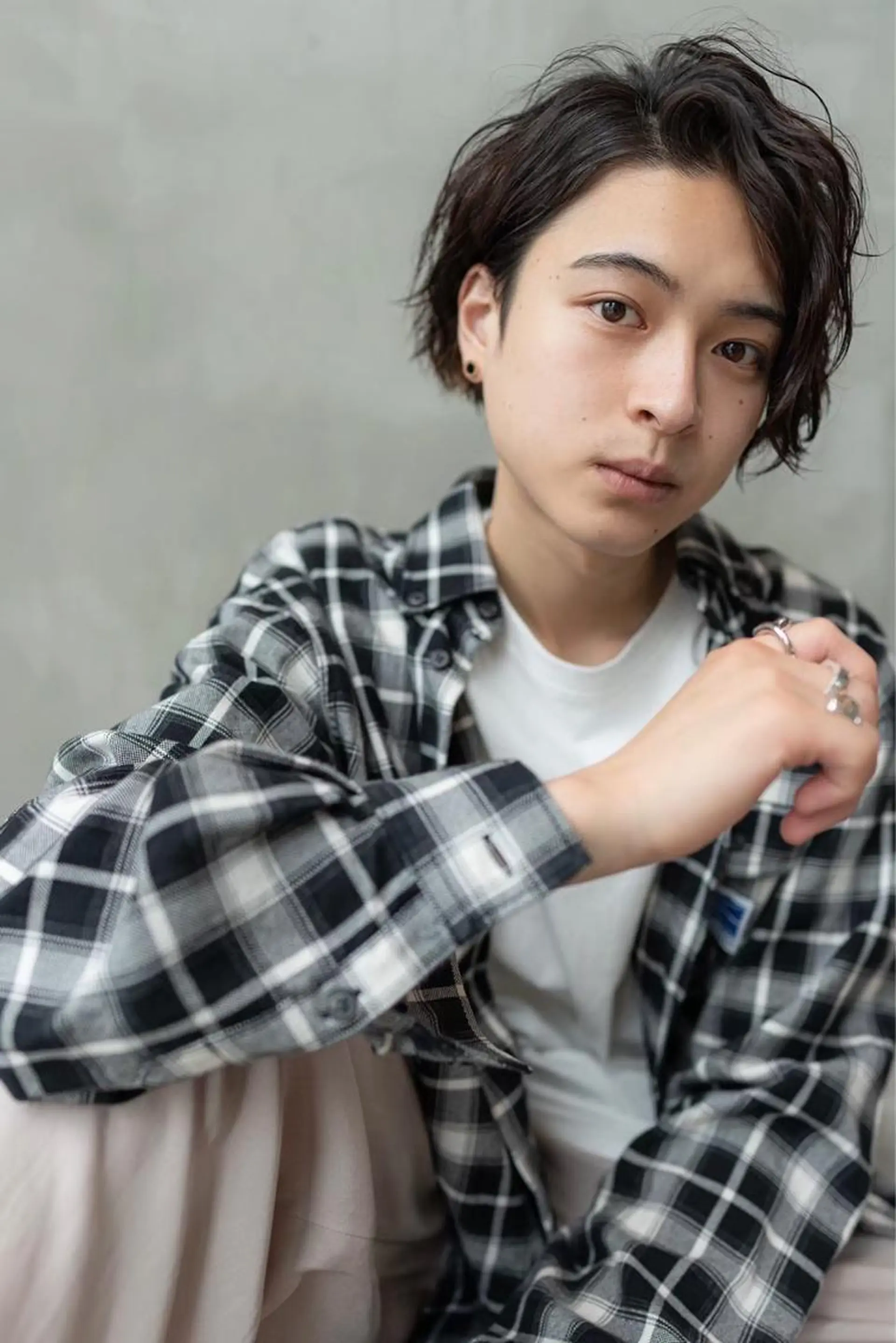 パーマ メンズ SNSで大バズり‼️ 欧米風ヘア大ヒット中のヘアスタイル