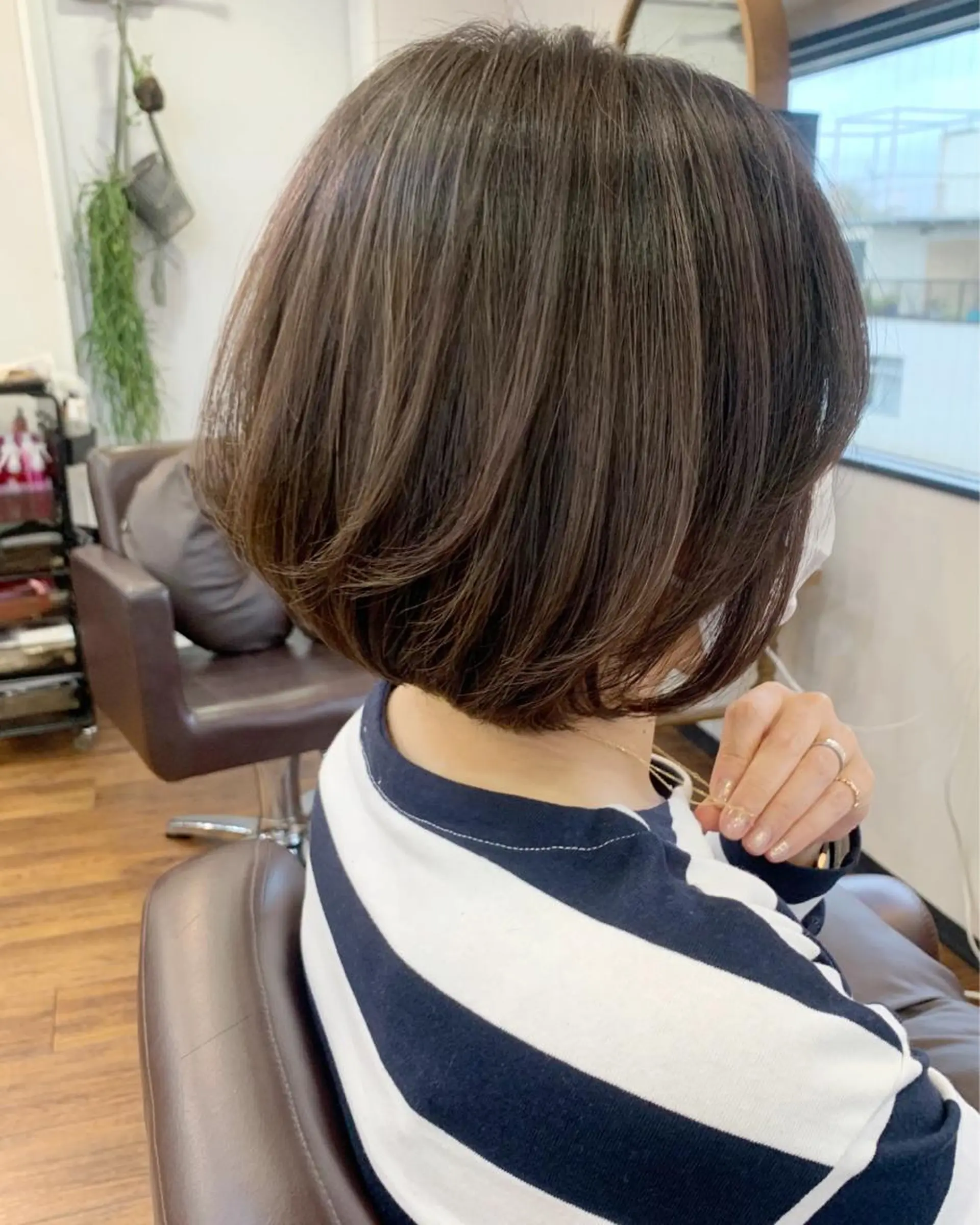 ショート 縮毛矯正/ショート/ レイヤー/畑中正敏のヘアスタイル