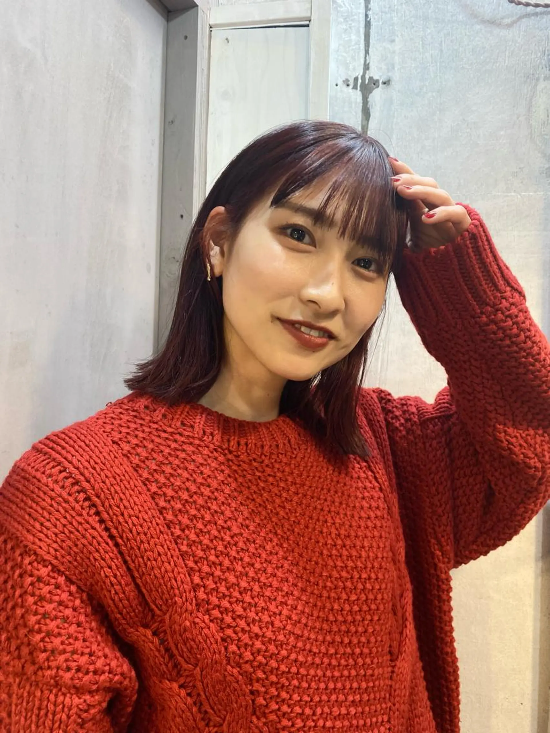 ミディアム カラー ㅤㅤㅤㅤㅤㅤㅤㅤㅤㅤ 彩衣のヘアスタイル