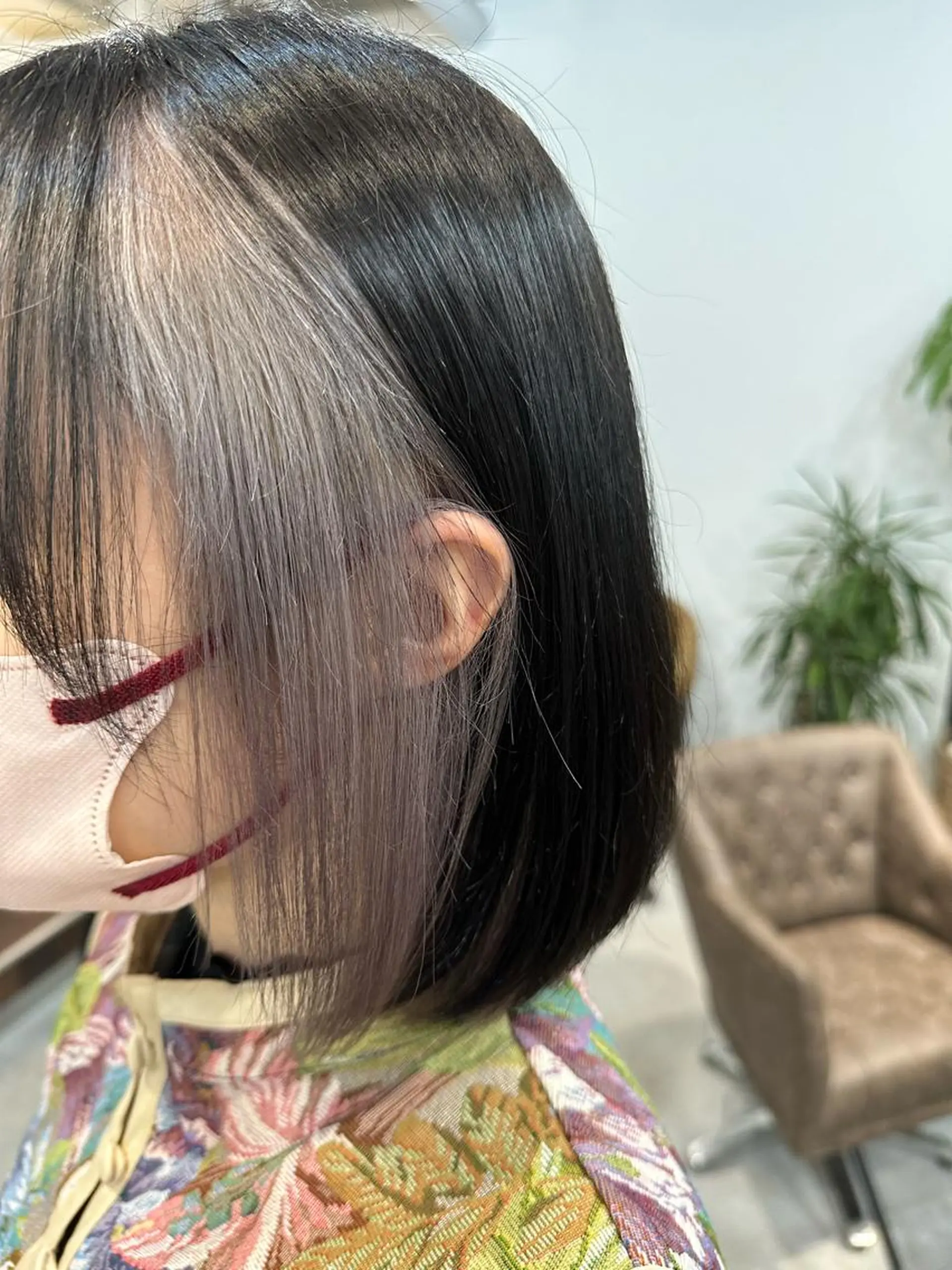 ショート カラー インナーカラー カイリ /レイヤーカットのヘアスタイル