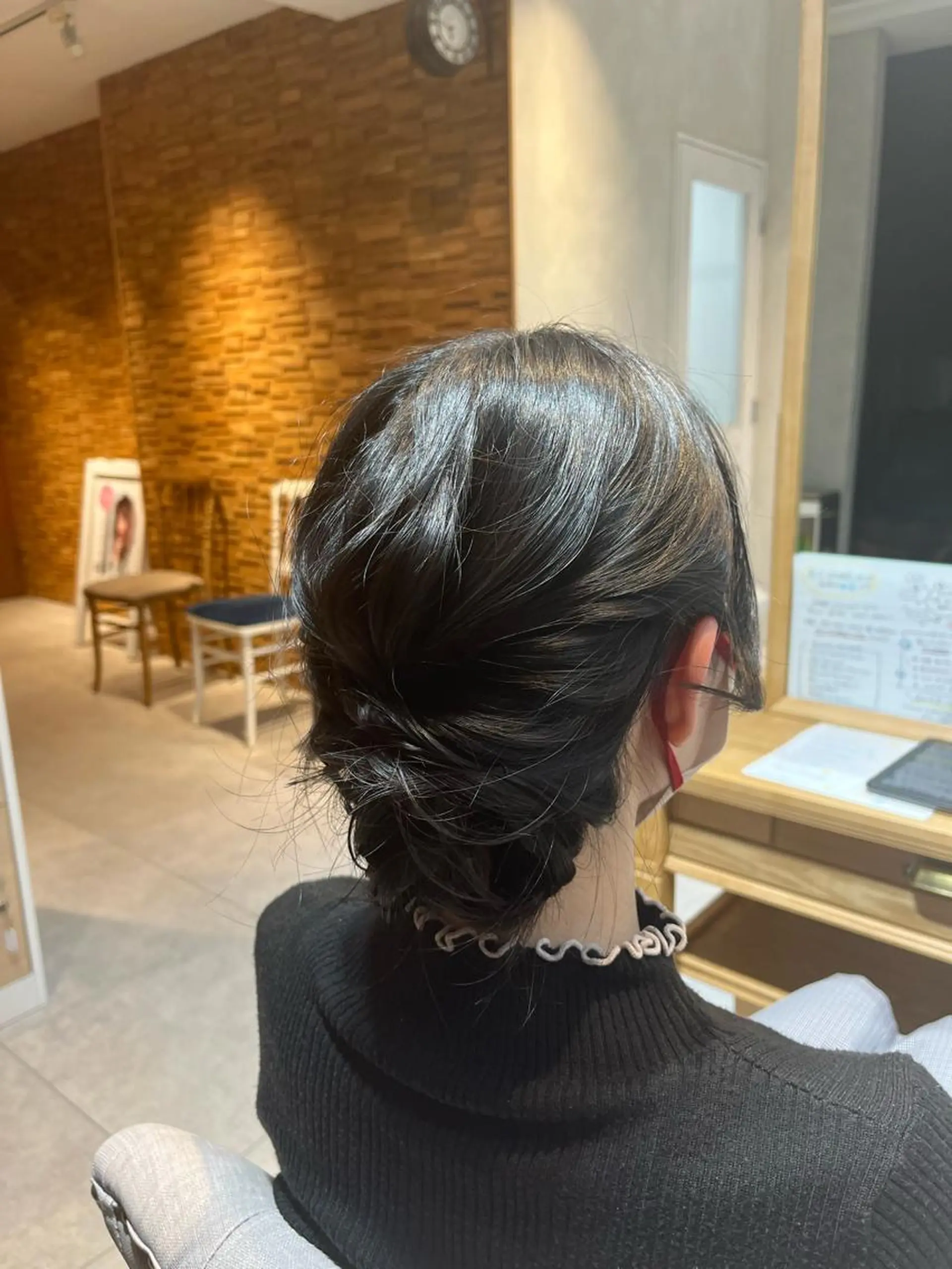 セミロング ヘアセット 酒井 彩希のヘアスタイル