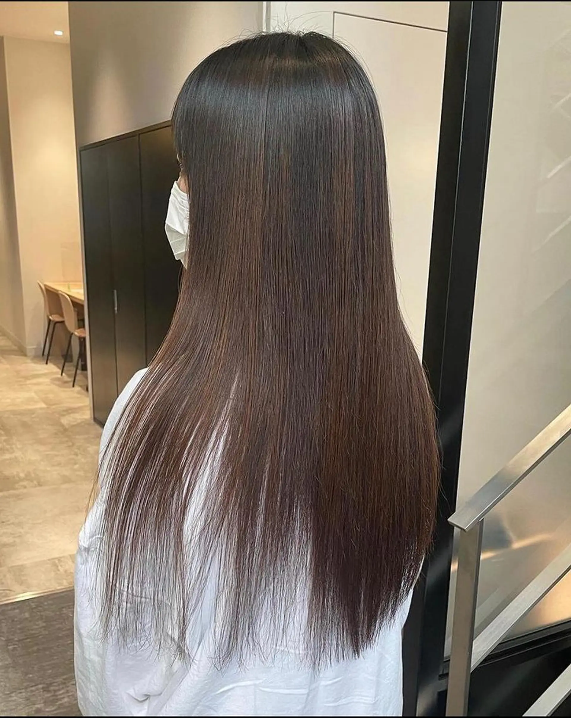ロング カラー パーマ ヘアアレンジ メンズ キッズ 黒髪 くせ毛 髪質改善 縮毛矯正 トリートメント カット 縮毛矯正 stylist 🌸 kana.のヘアスタイル