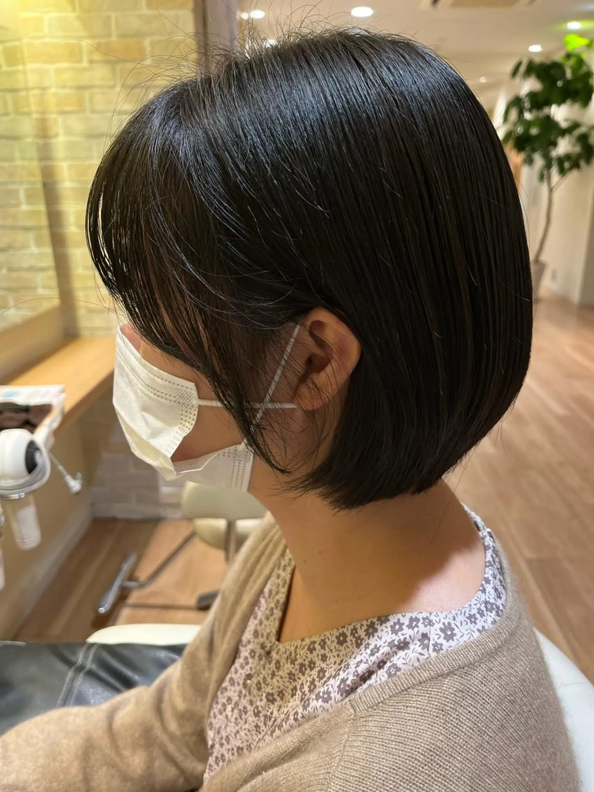 ショート ⬛️⬜️髪質改善⬛️ ⬜️藤川慎太郎のヘアスタイル