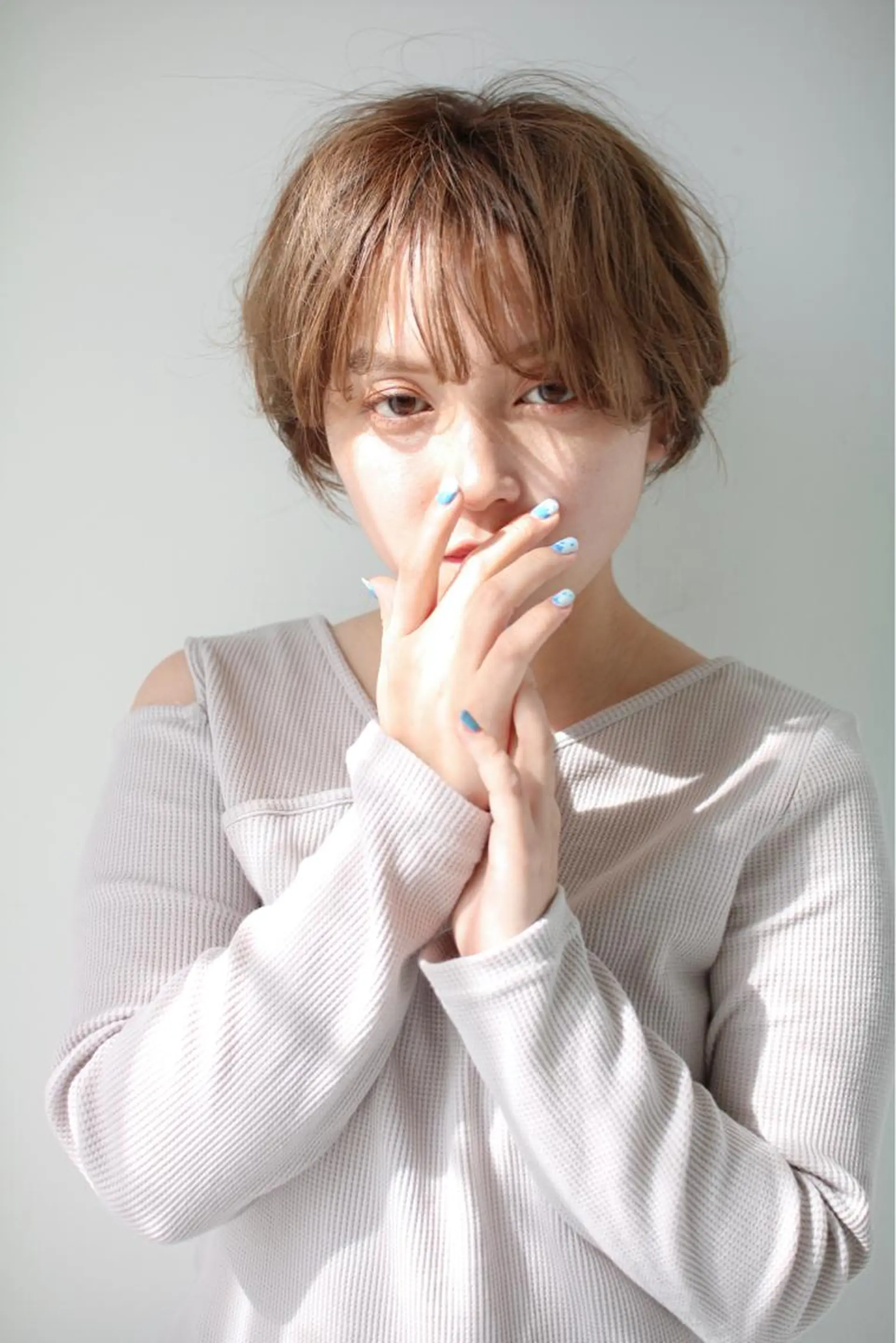 ショート ショートヘア kyosuke 透明感カラーのヘアスタイル