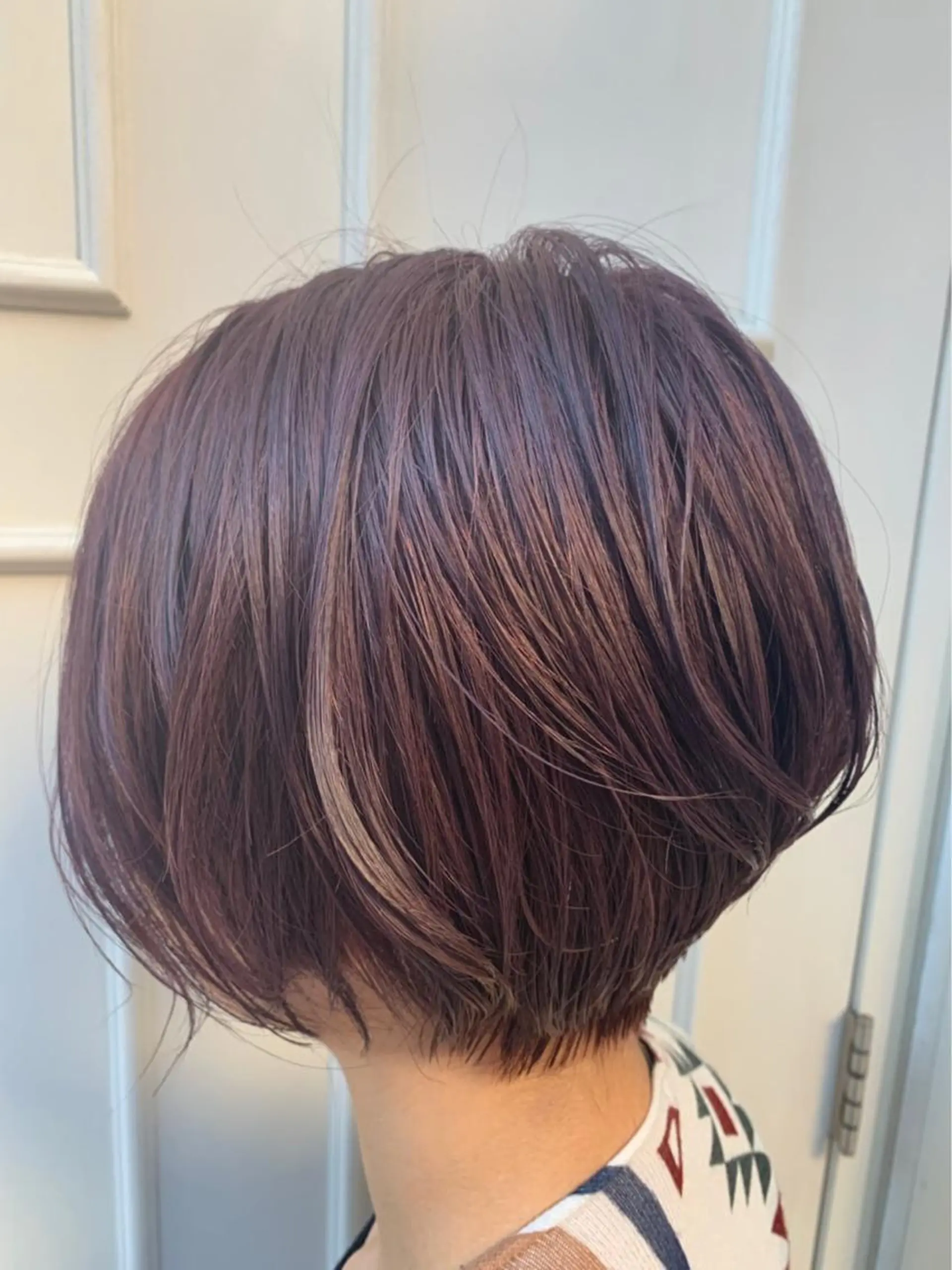 ショート カラー ラベンダーカラー ピンクカラー ピンクラベンダー 🫟Blanco🫟 Color&Careのヘアスタイル