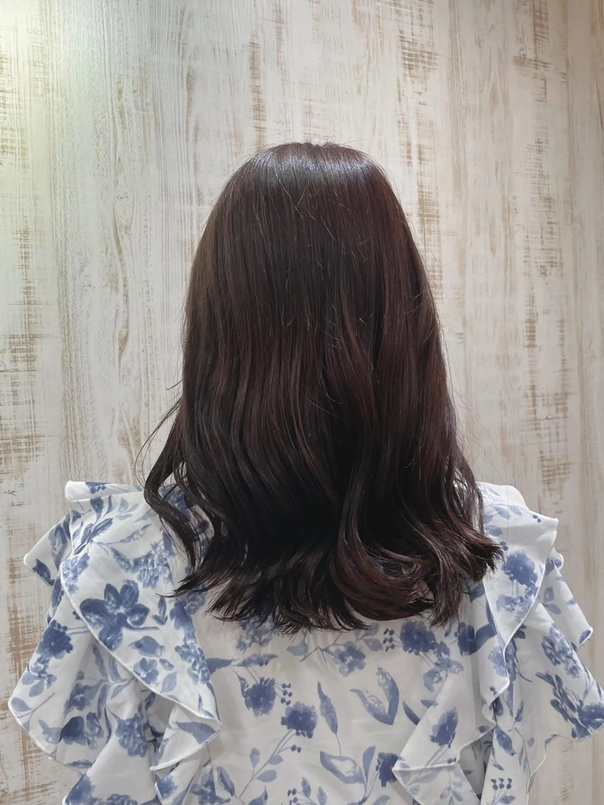 ミディアム カラー ブラウンカラー ショコラブラウン nana 🌼のヘアスタイル