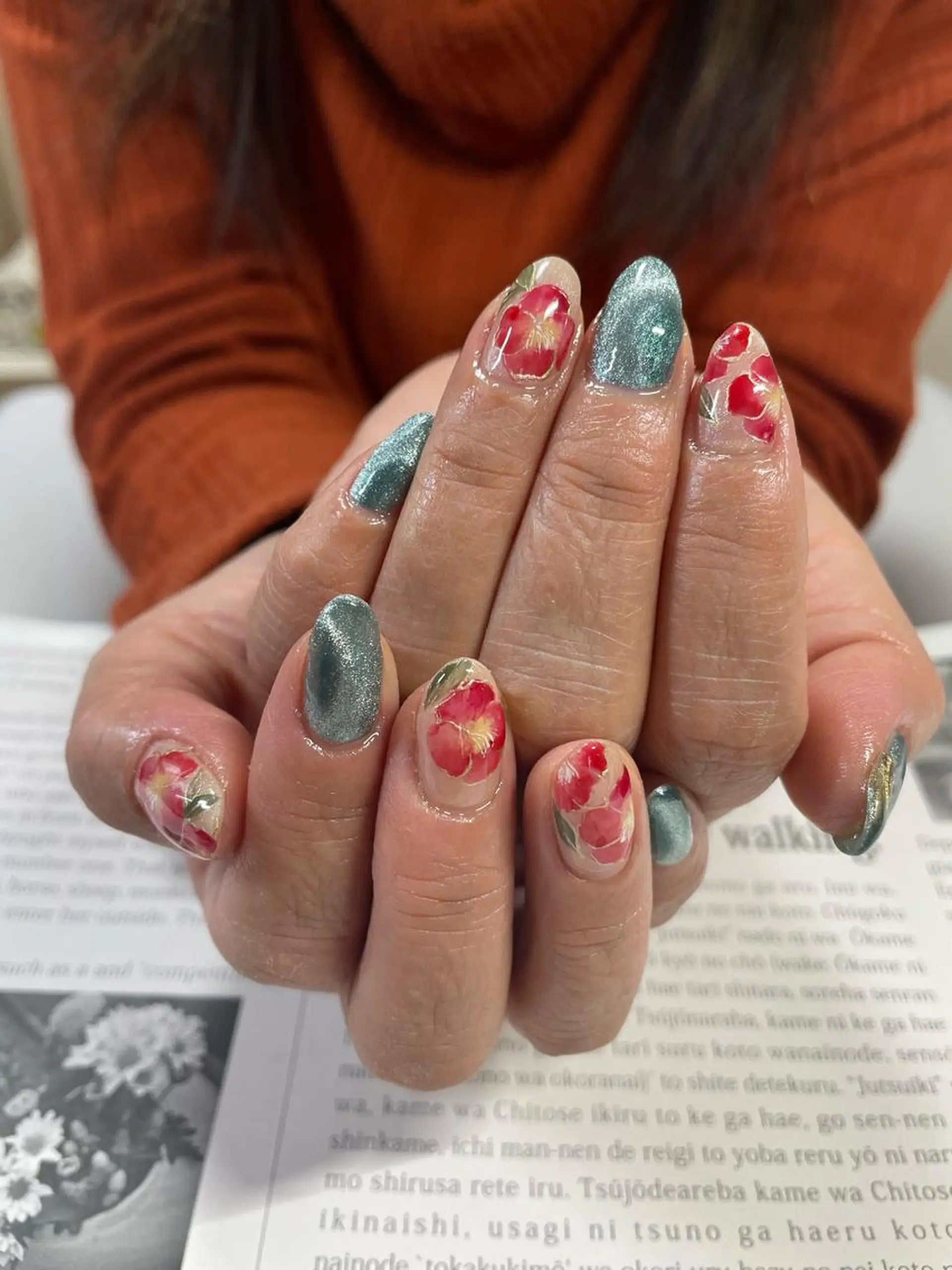 ネイル 奥園 良恵のネイルデザイン